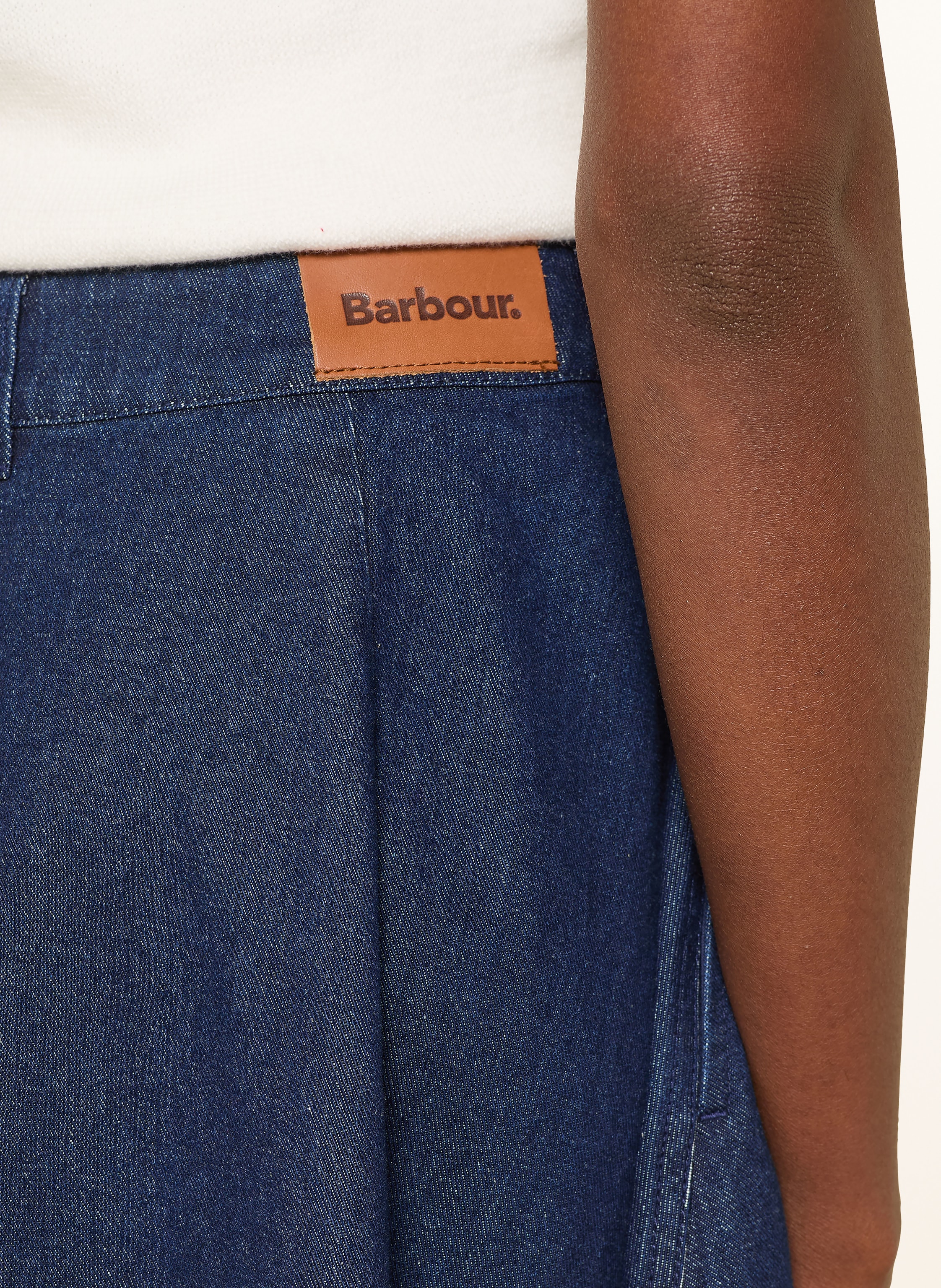 Thumbnail - Barbour Jeansrock Maia blau