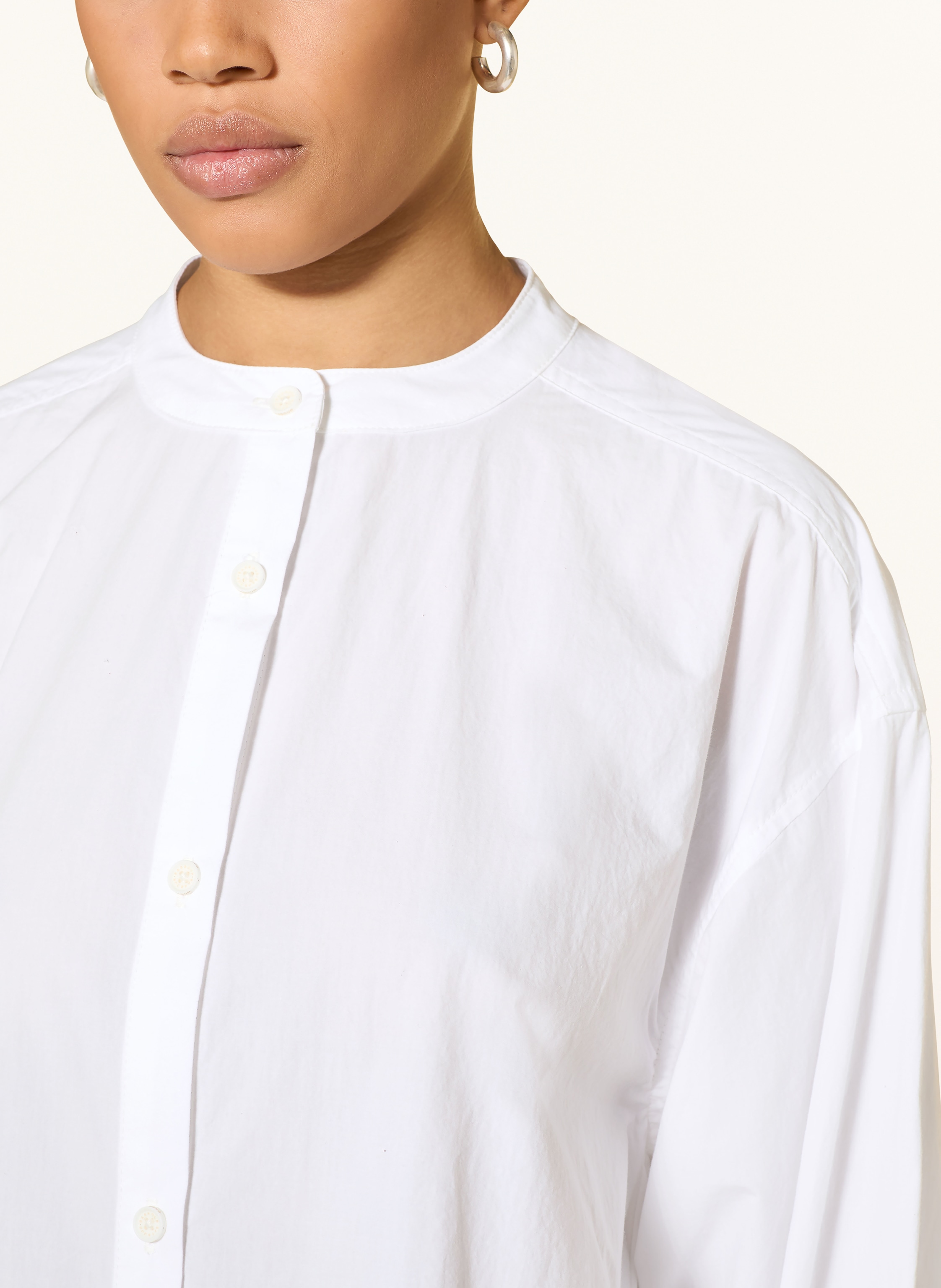 Thumbnail - Barbour Oversized-Bluse Dalbury weiss