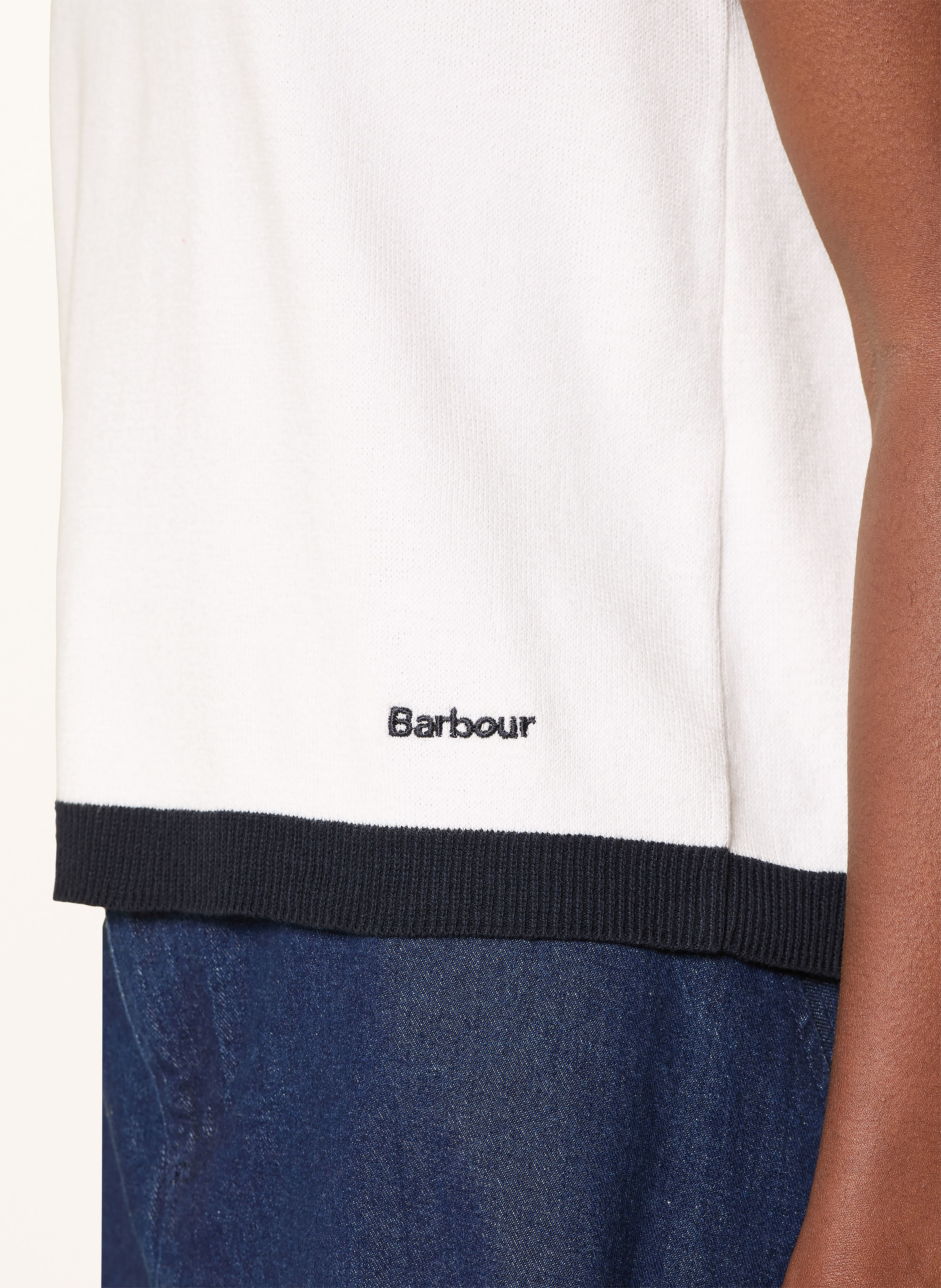 Thumbnail - Barbour Pullunder Salthill weiss