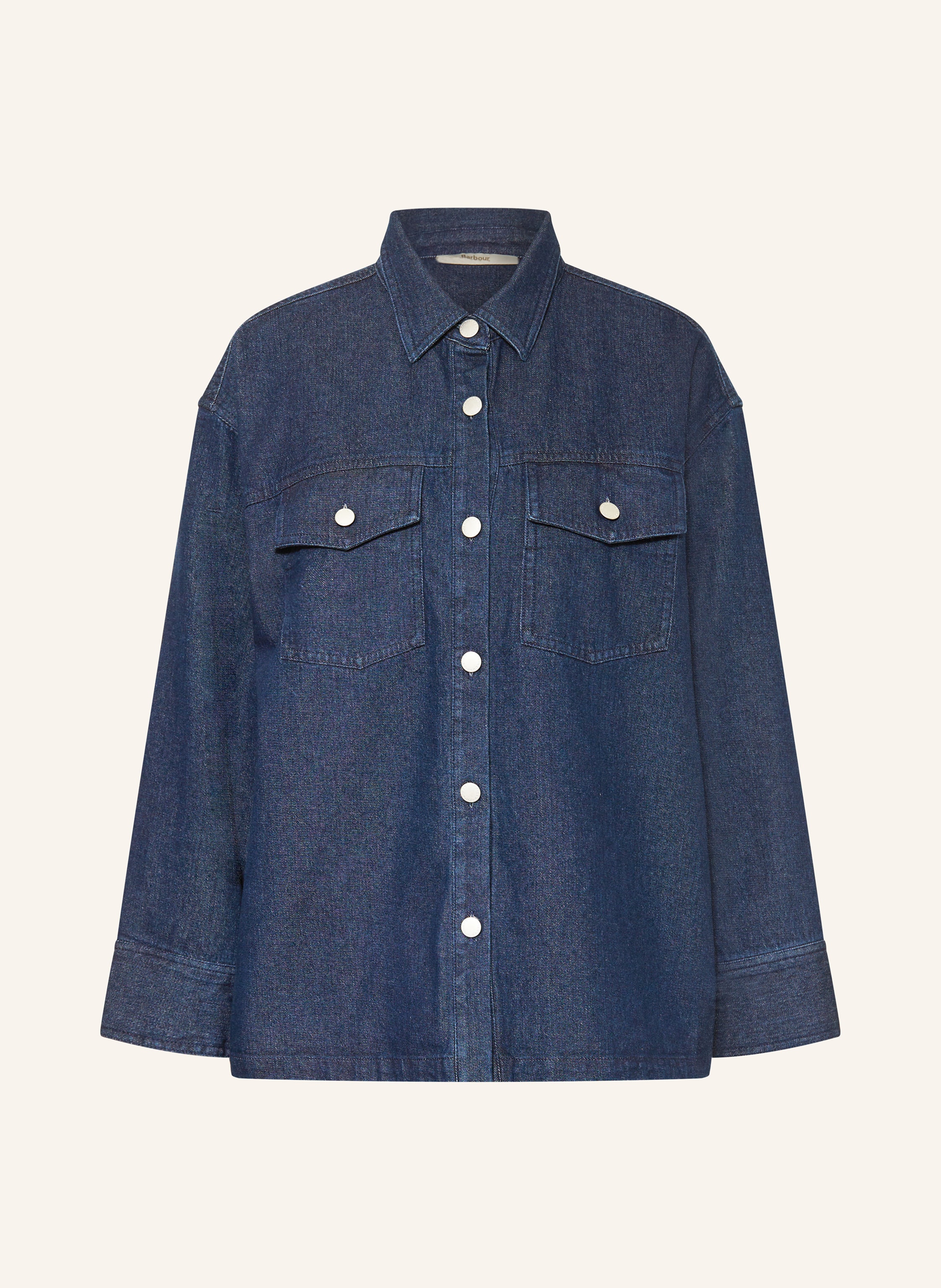 Barbour Jeansbluse Maia blau
