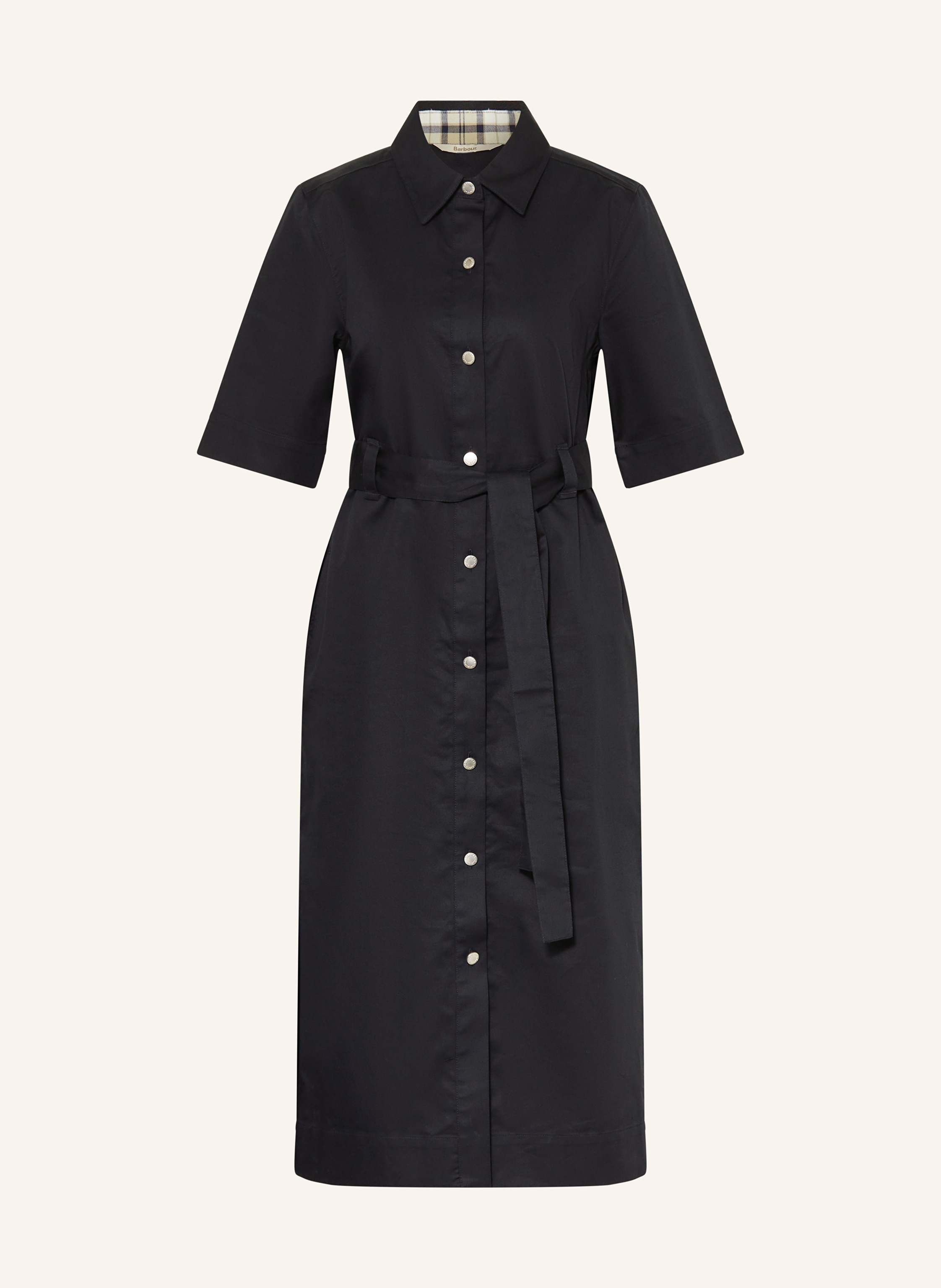 Barbour Hemdblusenkleid Sloane blau