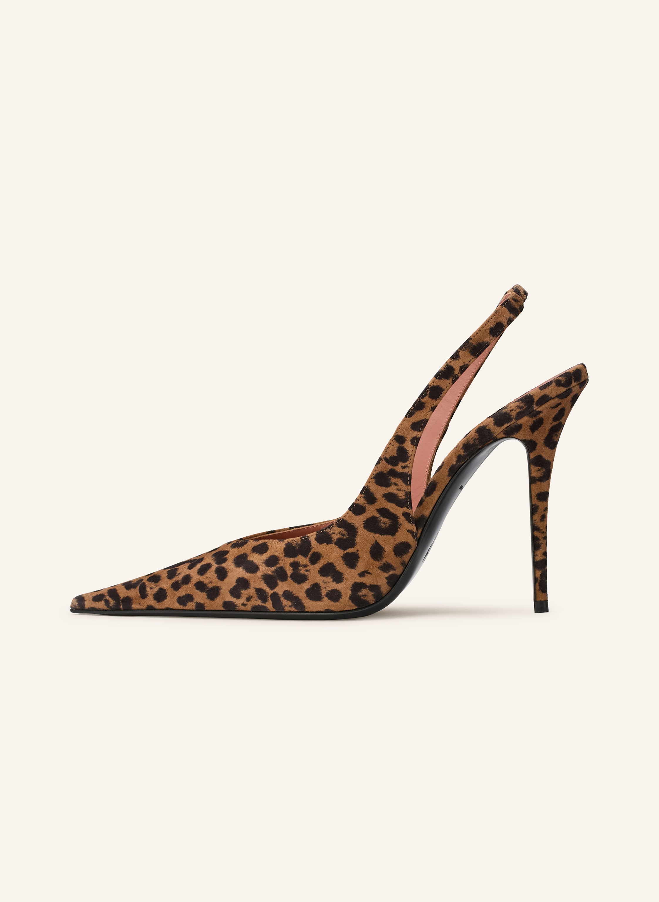 Thumbnail - Amina Muaddi Slingpumps Anok braun