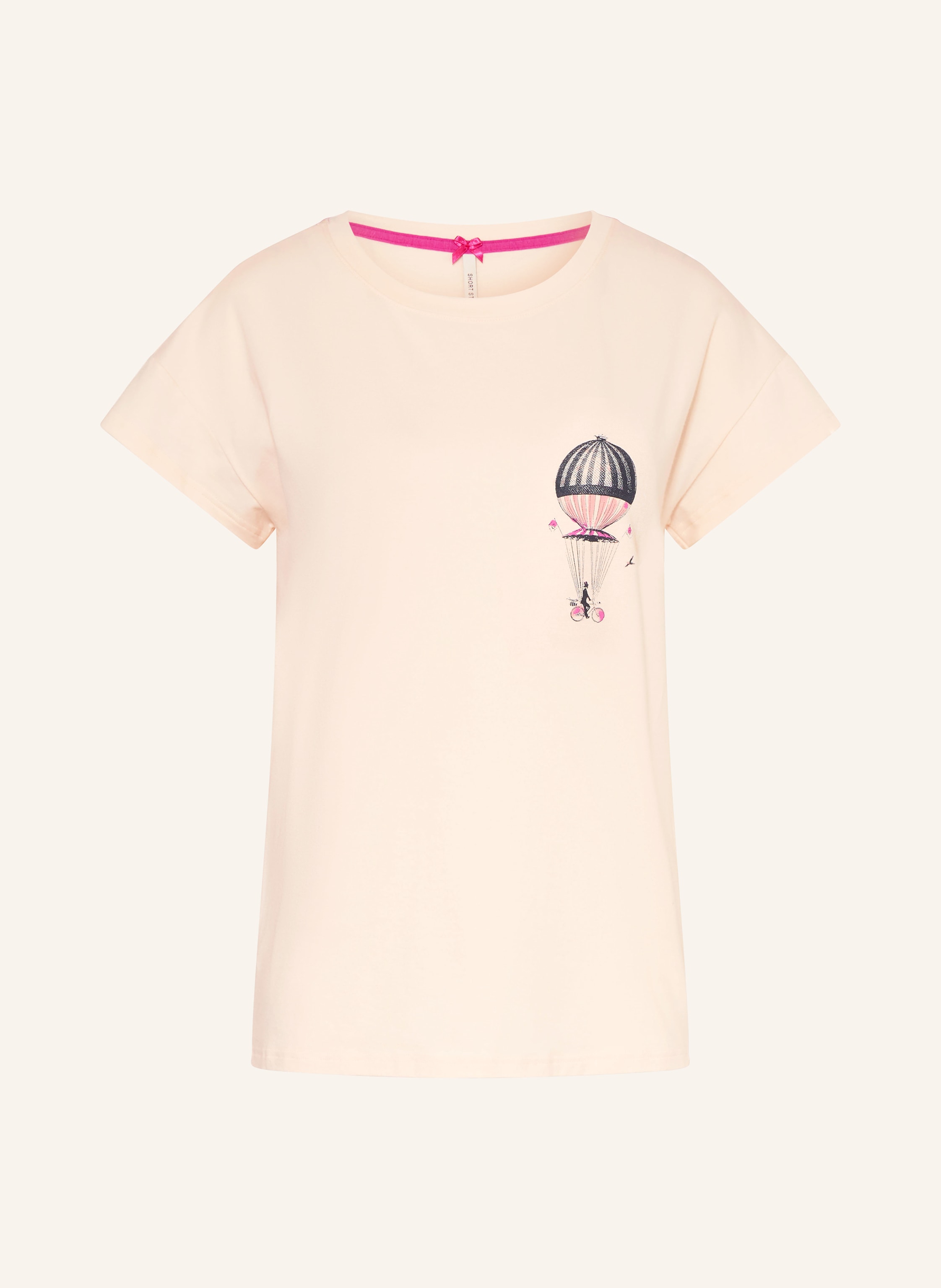 Short Stories Schlafshirt beige