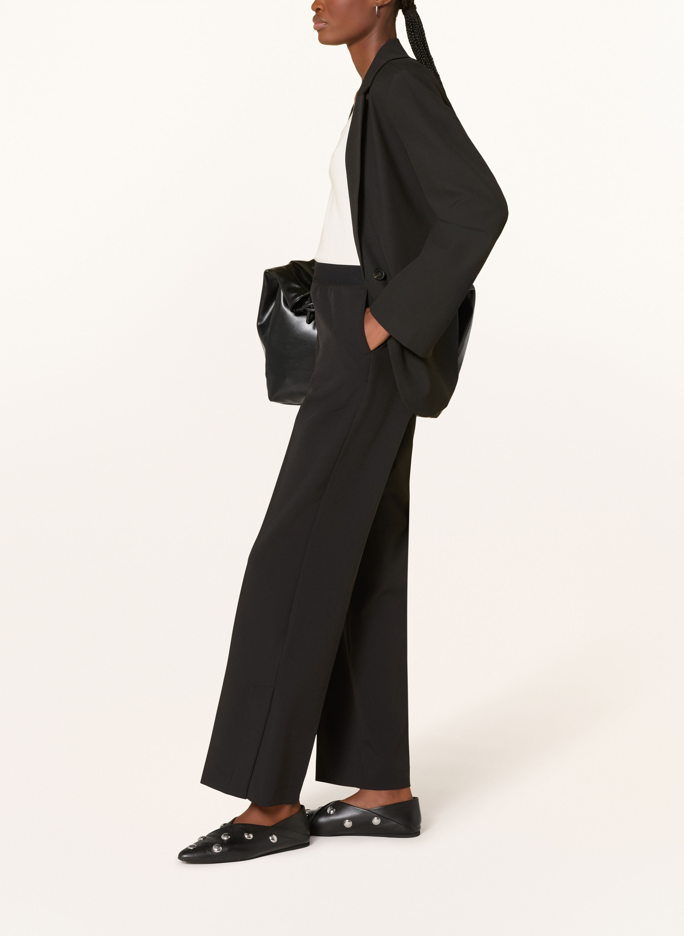 Thumbnail - Monari Marlenehose schwarz