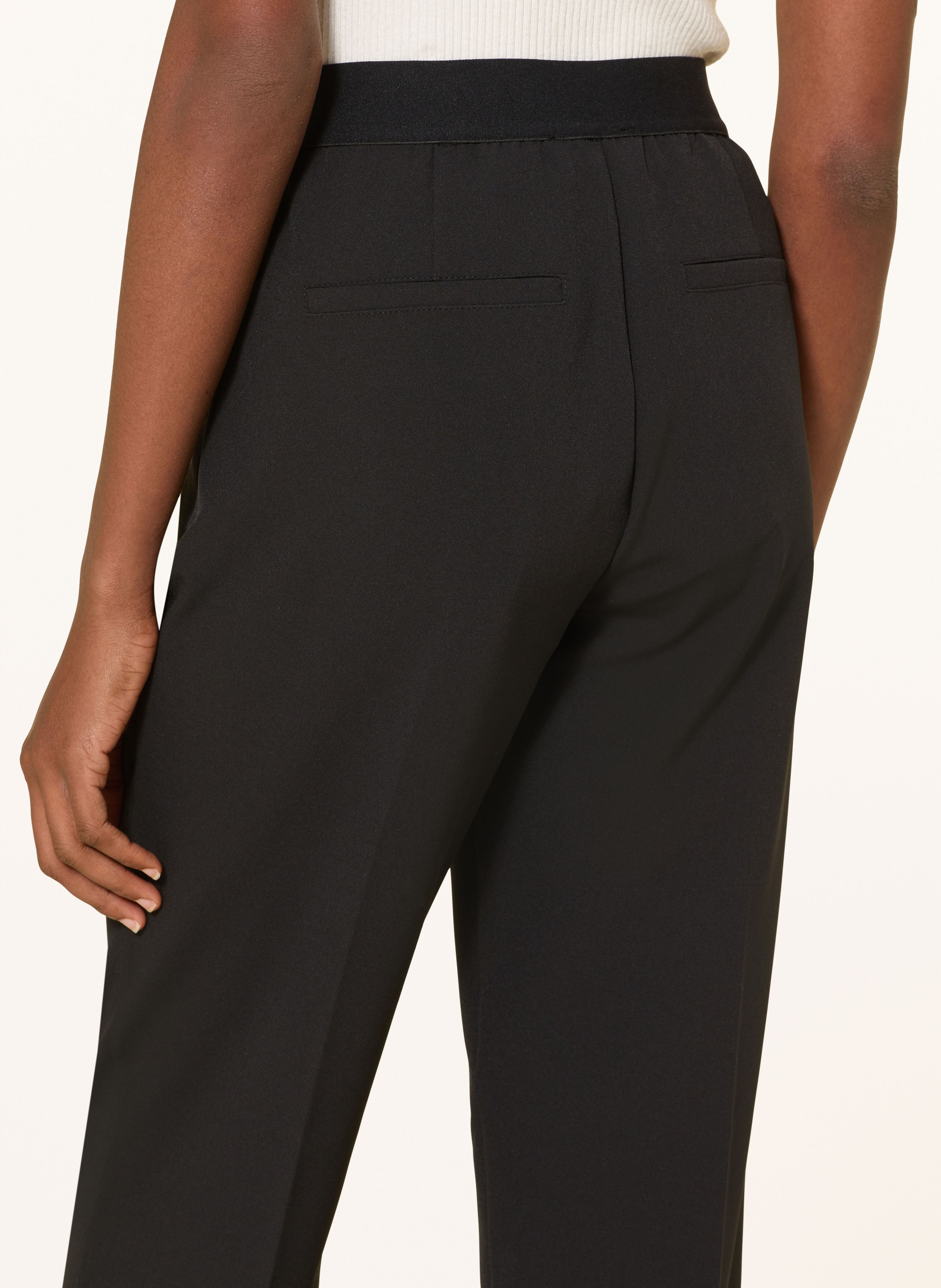 Thumbnail - Monari Marlenehose schwarz