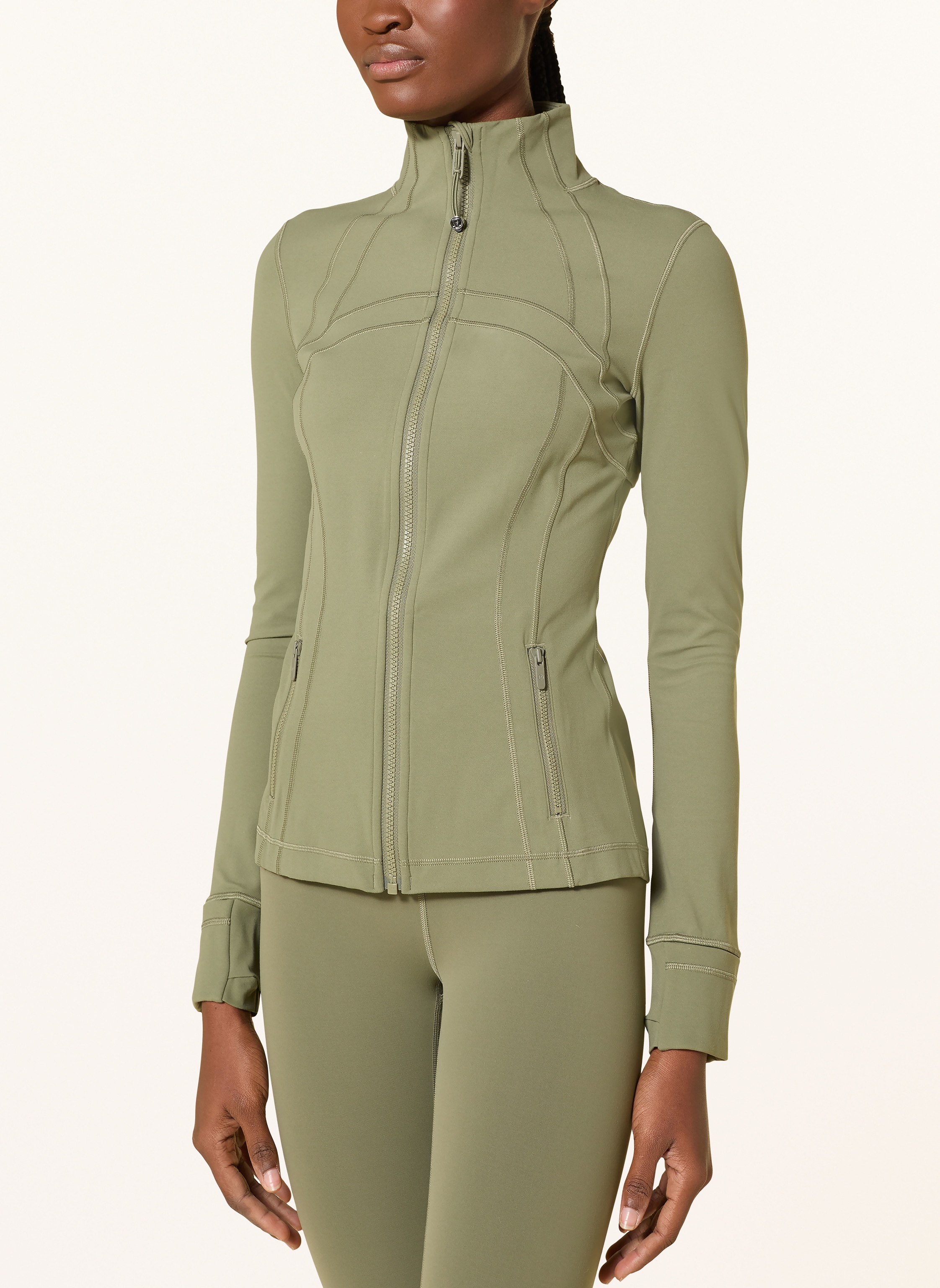 Thumbnail - Lululemon Trainingsjacke Define gruen