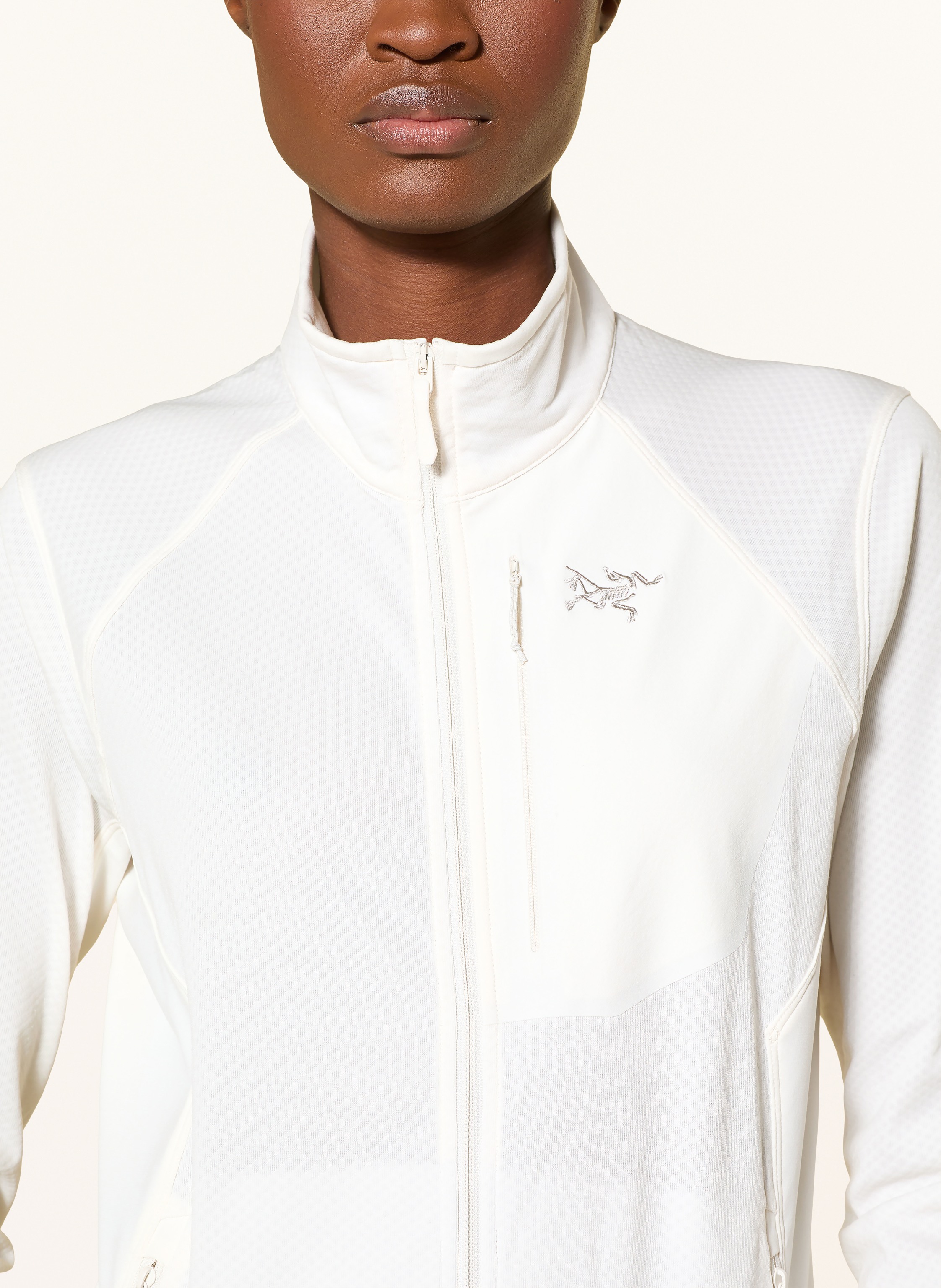 Thumbnail - Arc'teryx Midlayer-Jacke Delta weiss