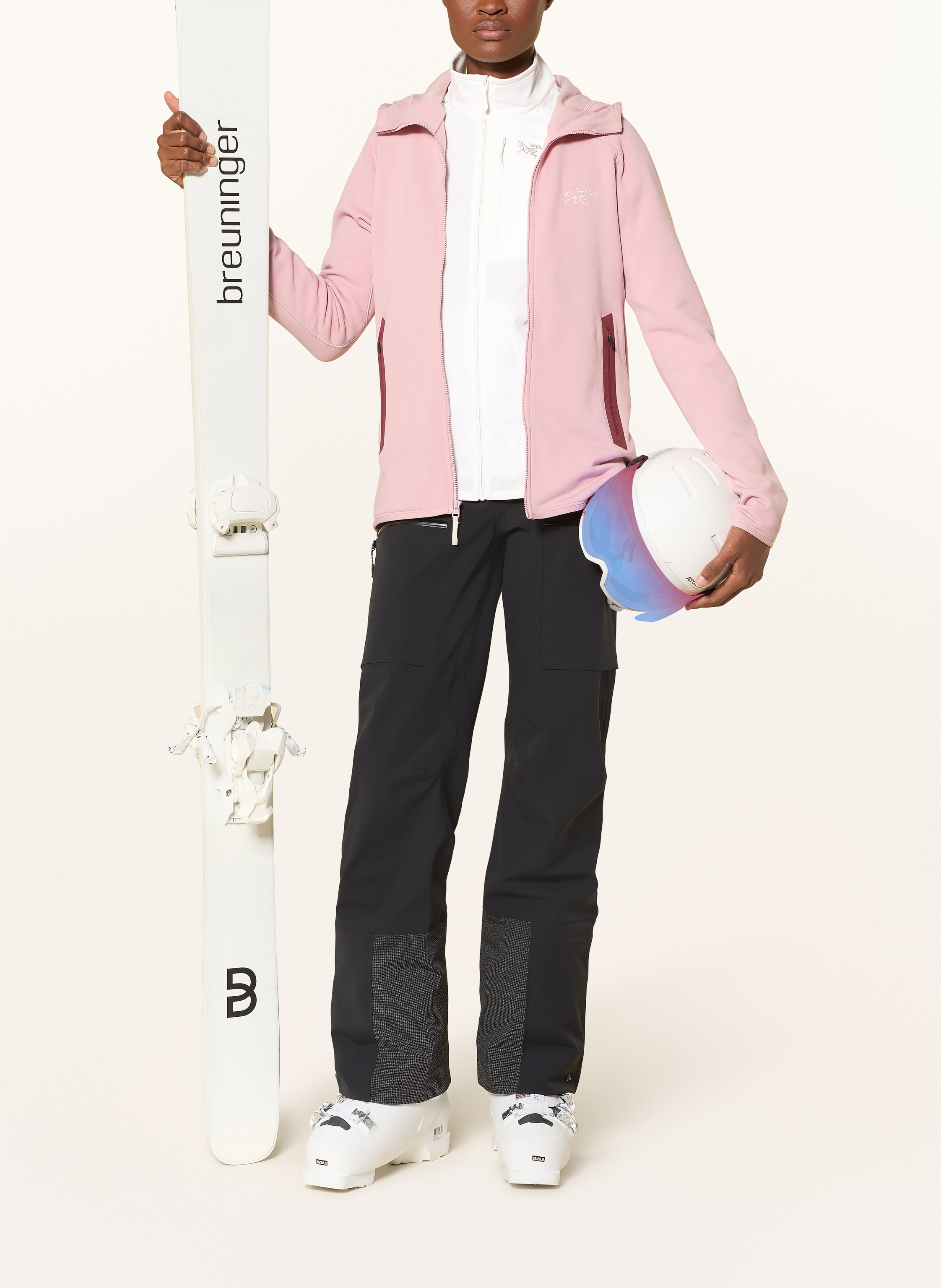 Thumbnail - Arc'teryx Midlayer-Jacke Delta weiss