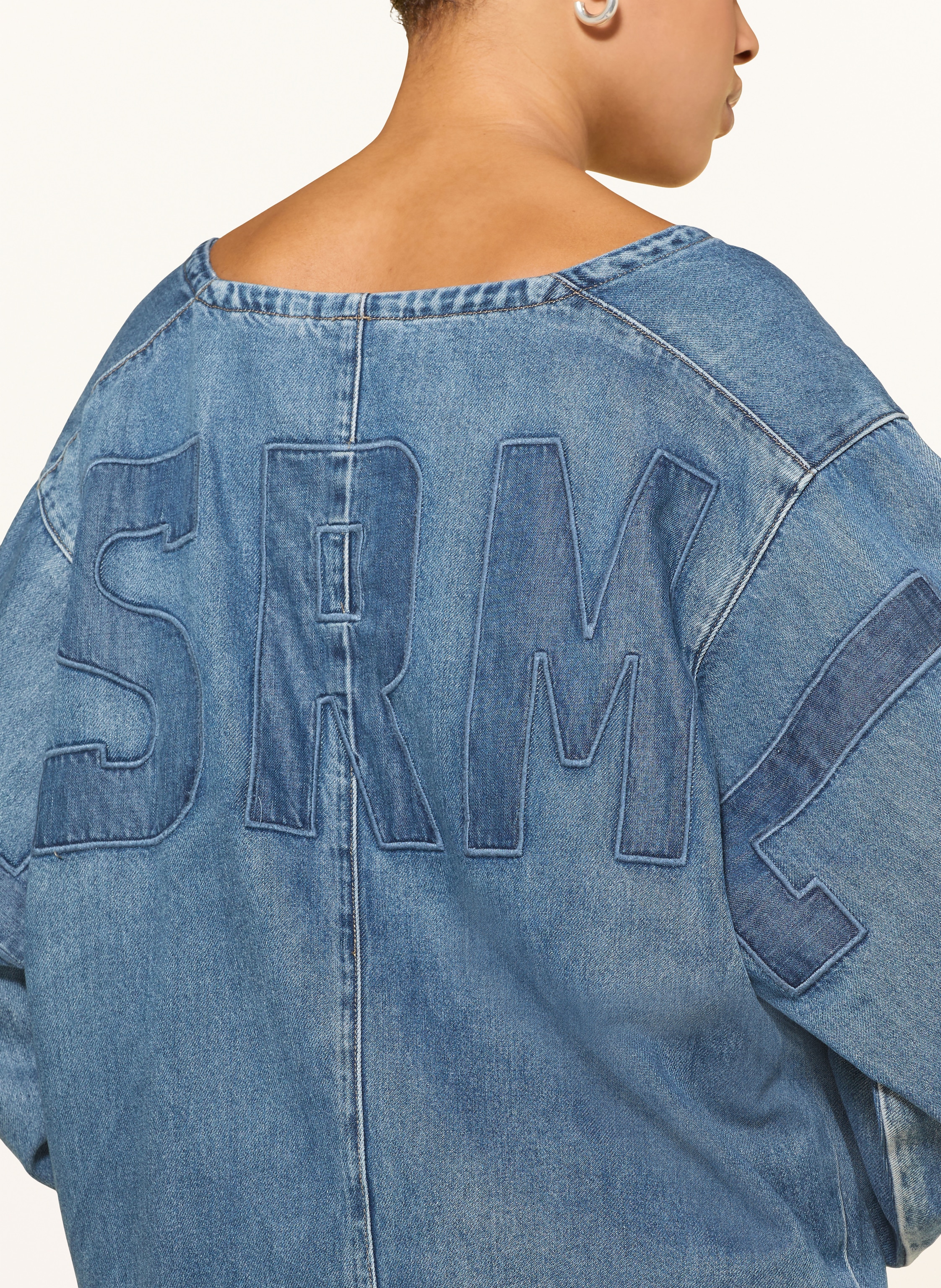 Thumbnail - Elias Rumelis Jeansbluse Cassandria blau