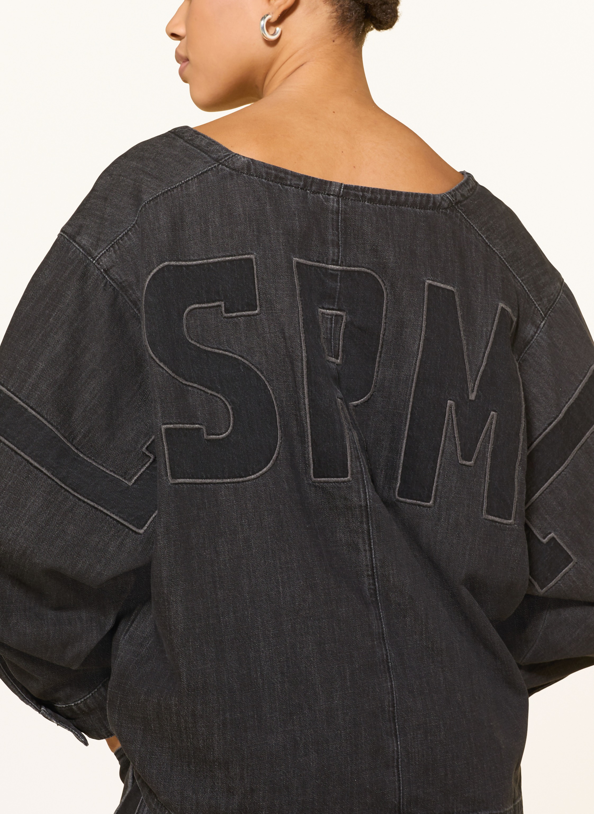 Thumbnail - Elias Rumelis Jeansbluse Cassandria grau