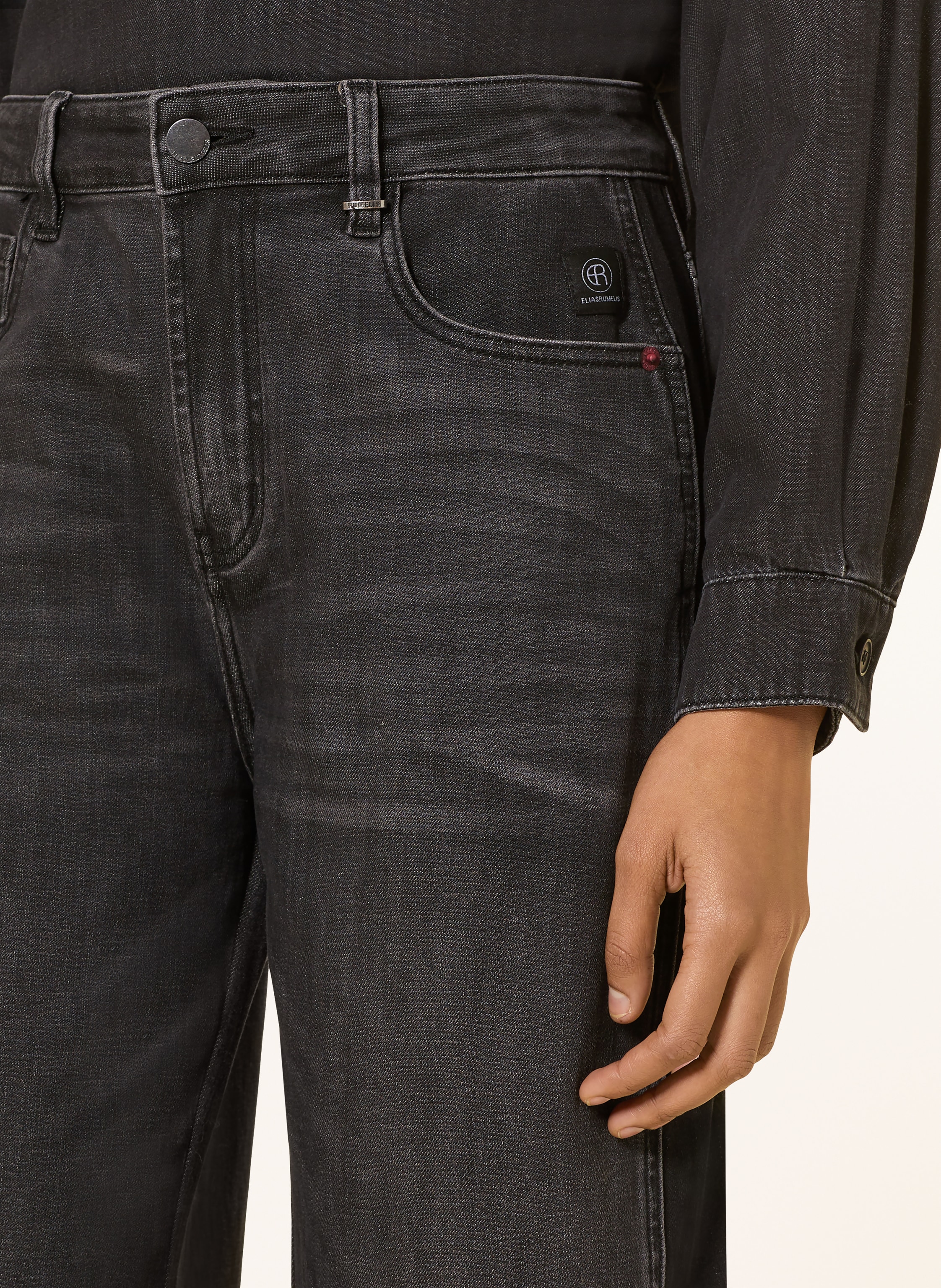 Thumbnail - Elias Rumelis Barrel Jeans Noralie grau