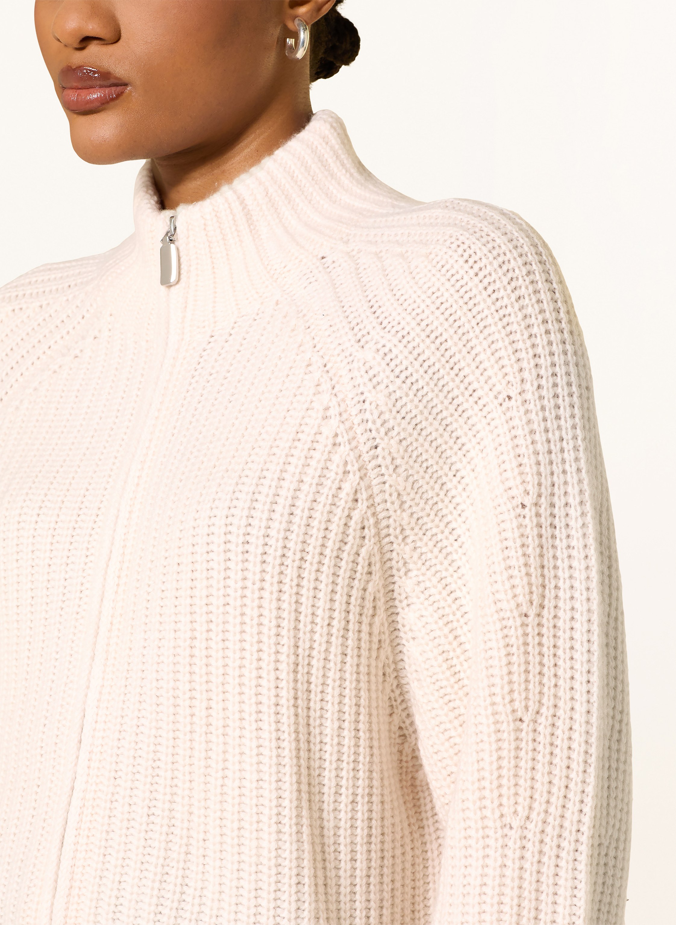 Thumbnail - Herzen's Angelegenheit Strickjacke Mit Cashmere weiss