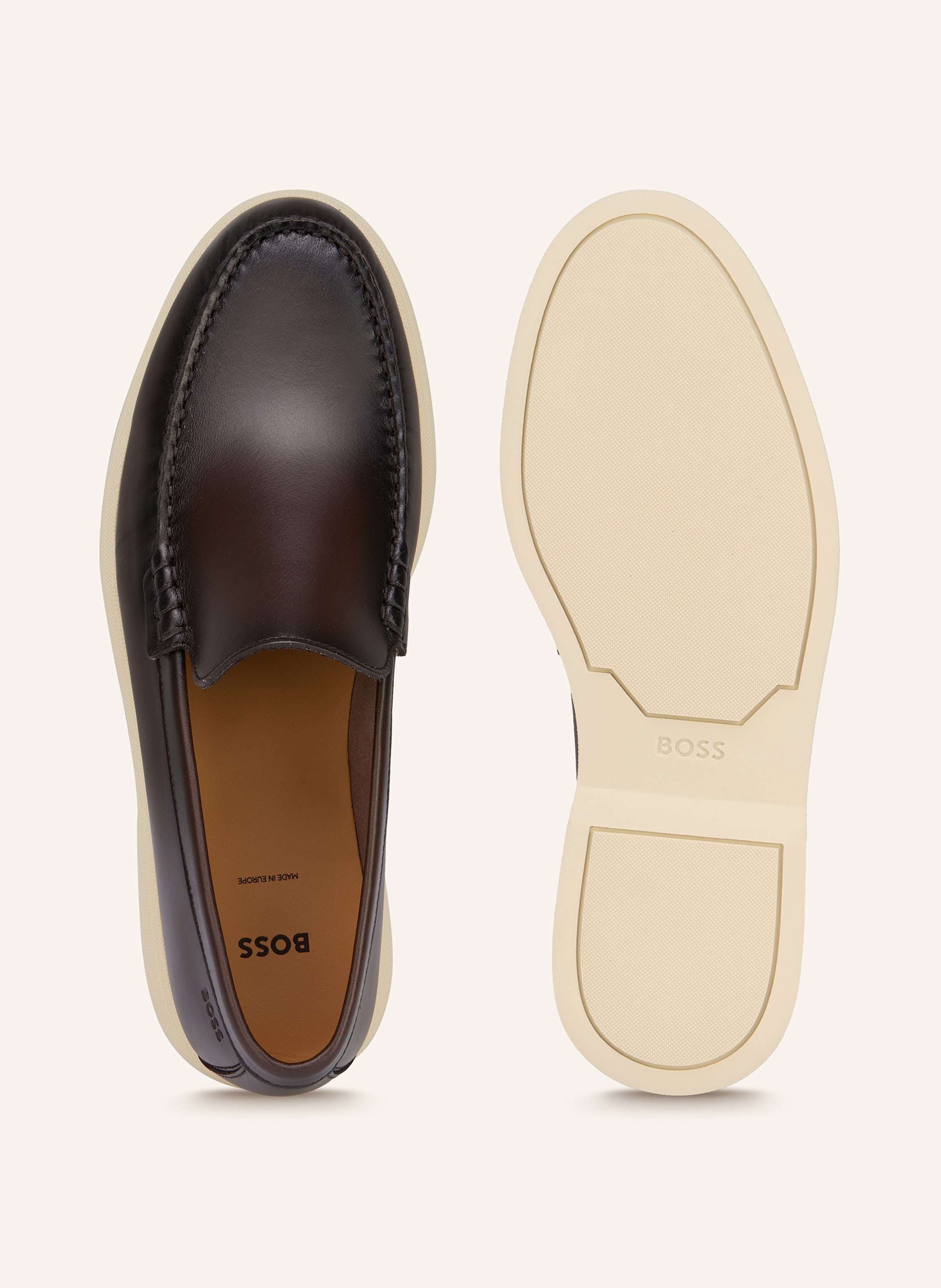 Thumbnail - Boss Loafer Sienne braun