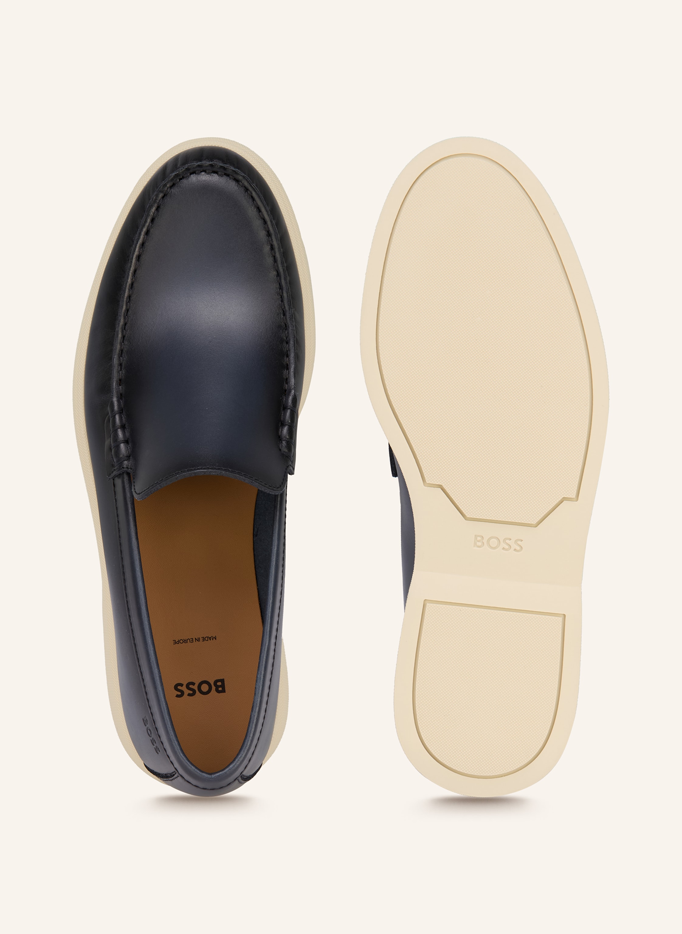 Thumbnail - Boss Loafer Sienne blau