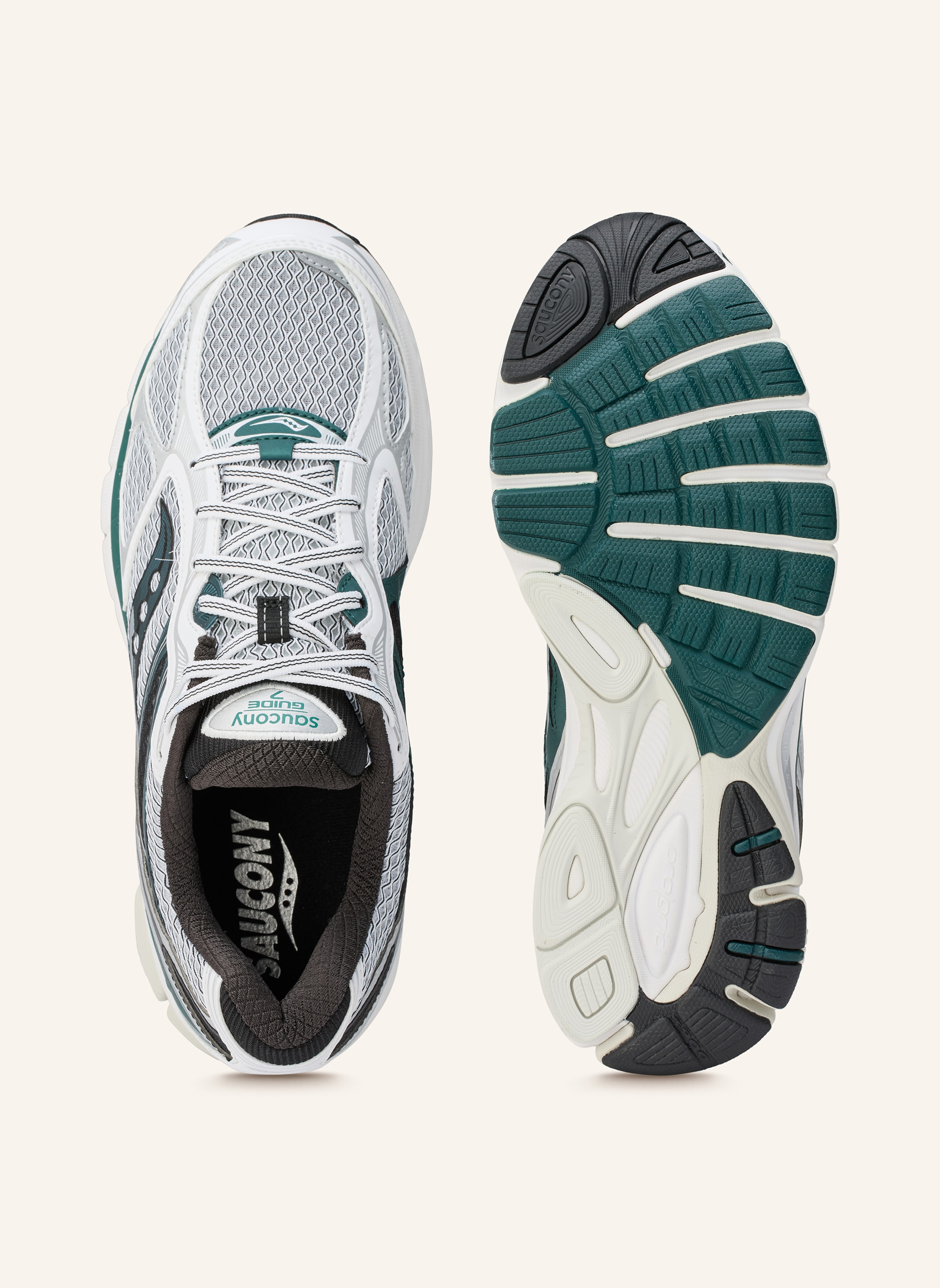 Thumbnail - Saucony Sneaker Progrid Guide 7 weiss