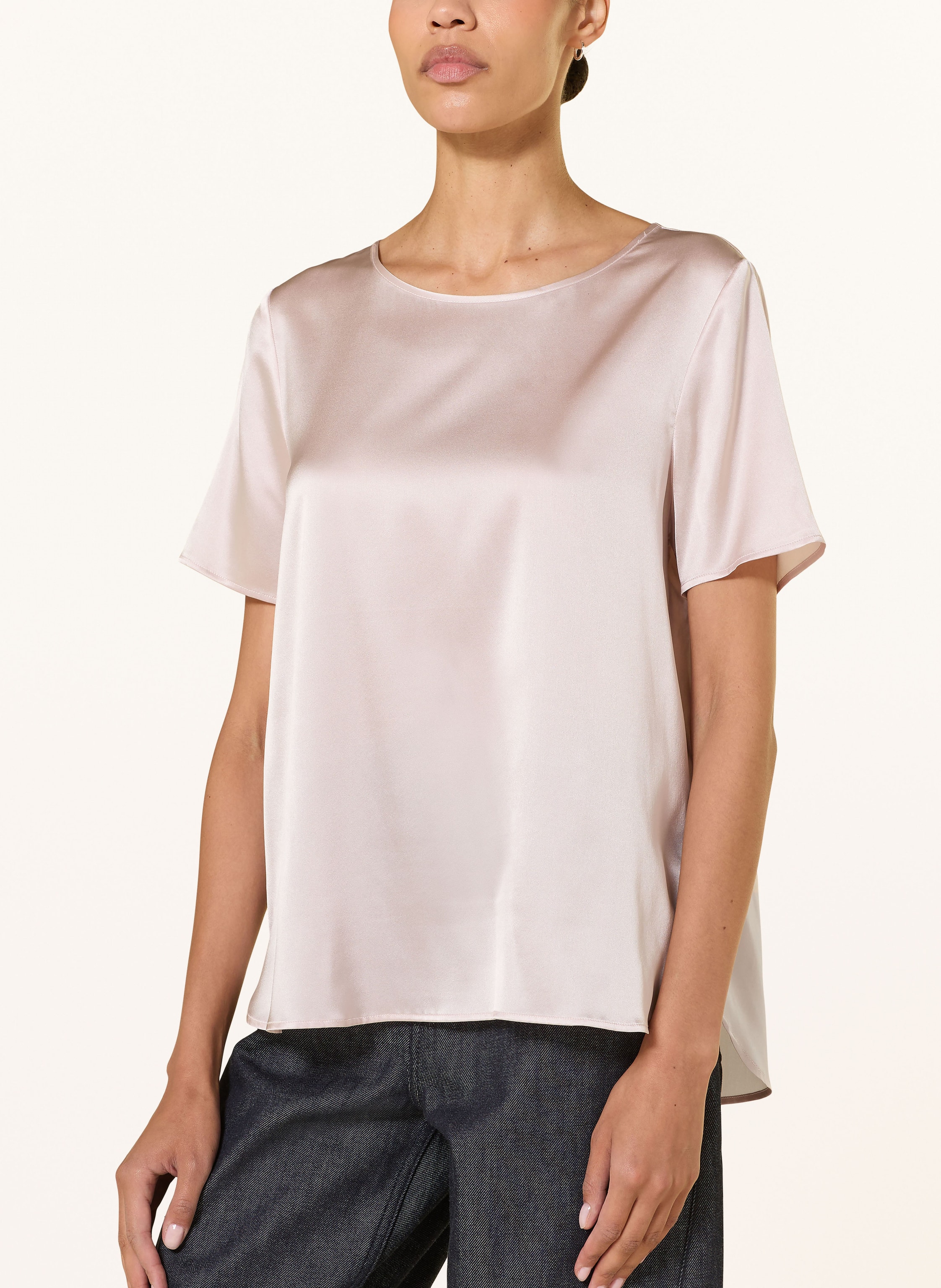 Thumbnail - (The Mercer) N.Y. Blusentop Aus Seide rosa