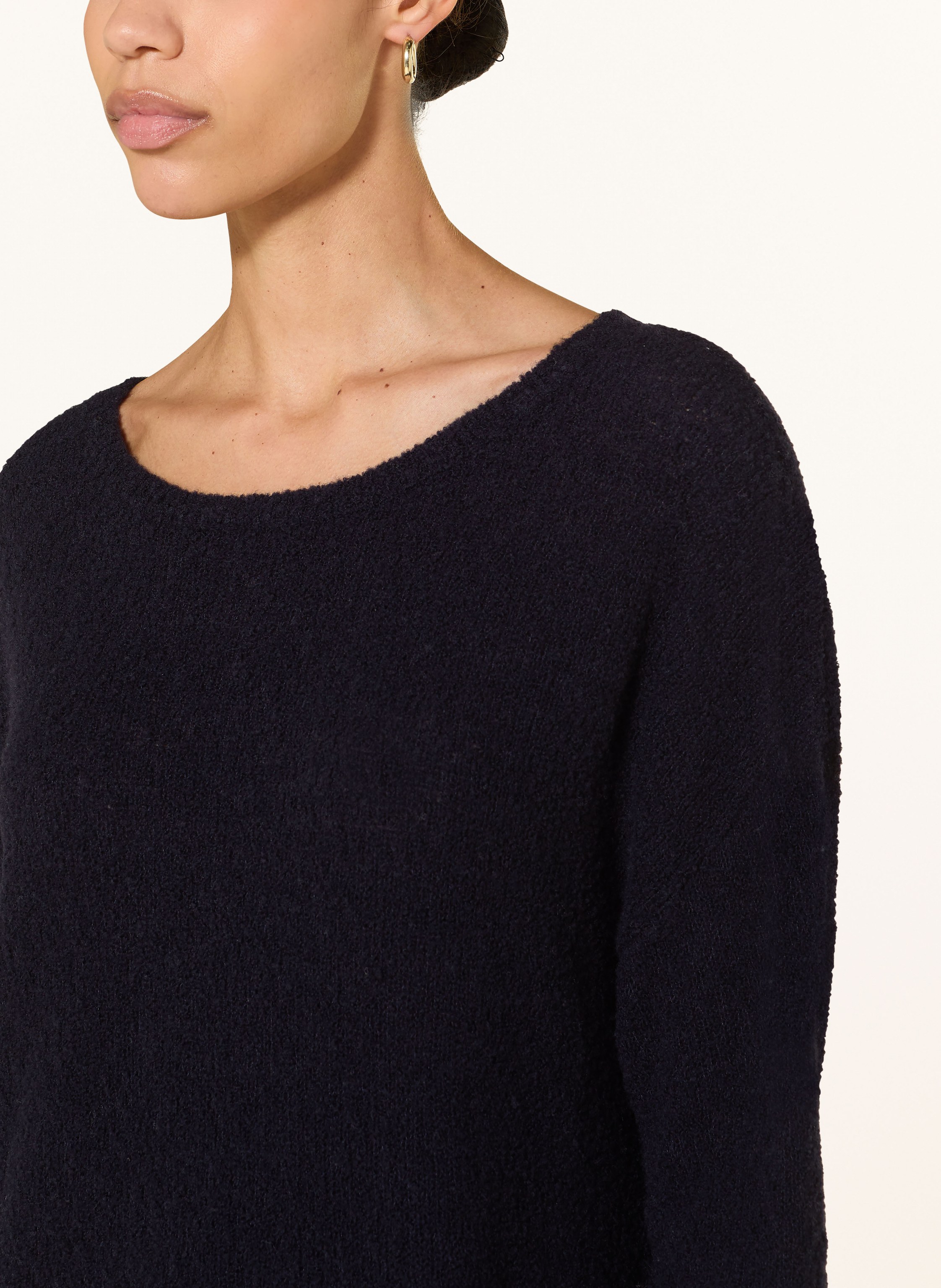 Thumbnail - (The Mercer) N.Y. Bouclé-Pullover blau