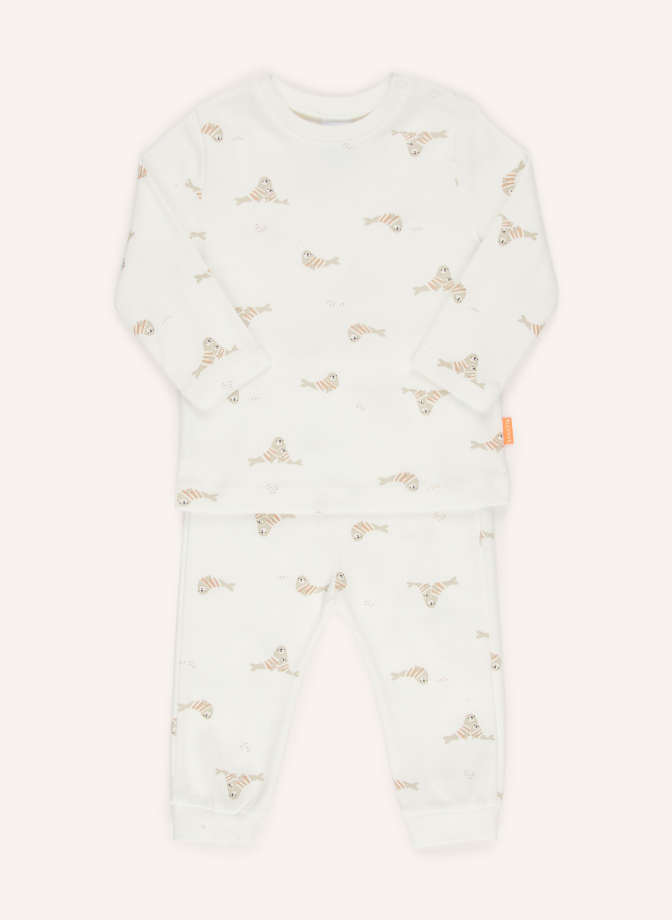 Sanetta Pyjama weiss