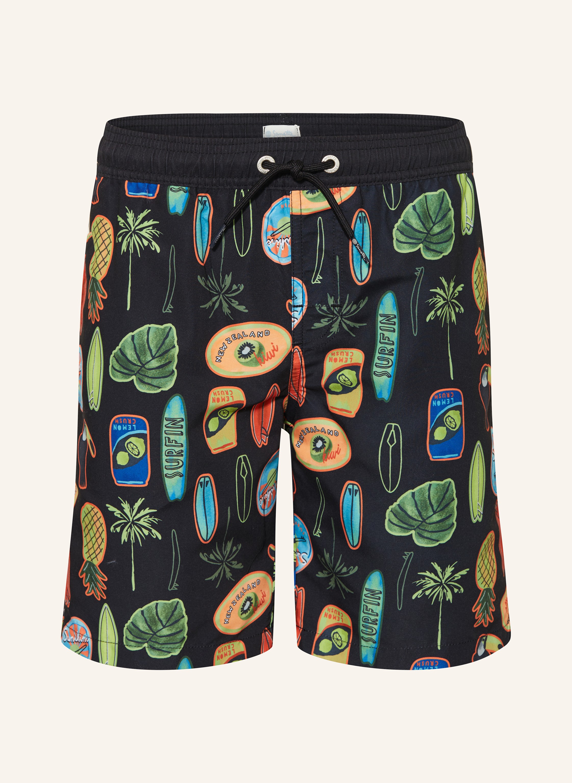 Sanetta Badeshorts Mit Uv-Schutz 50+ schwarz