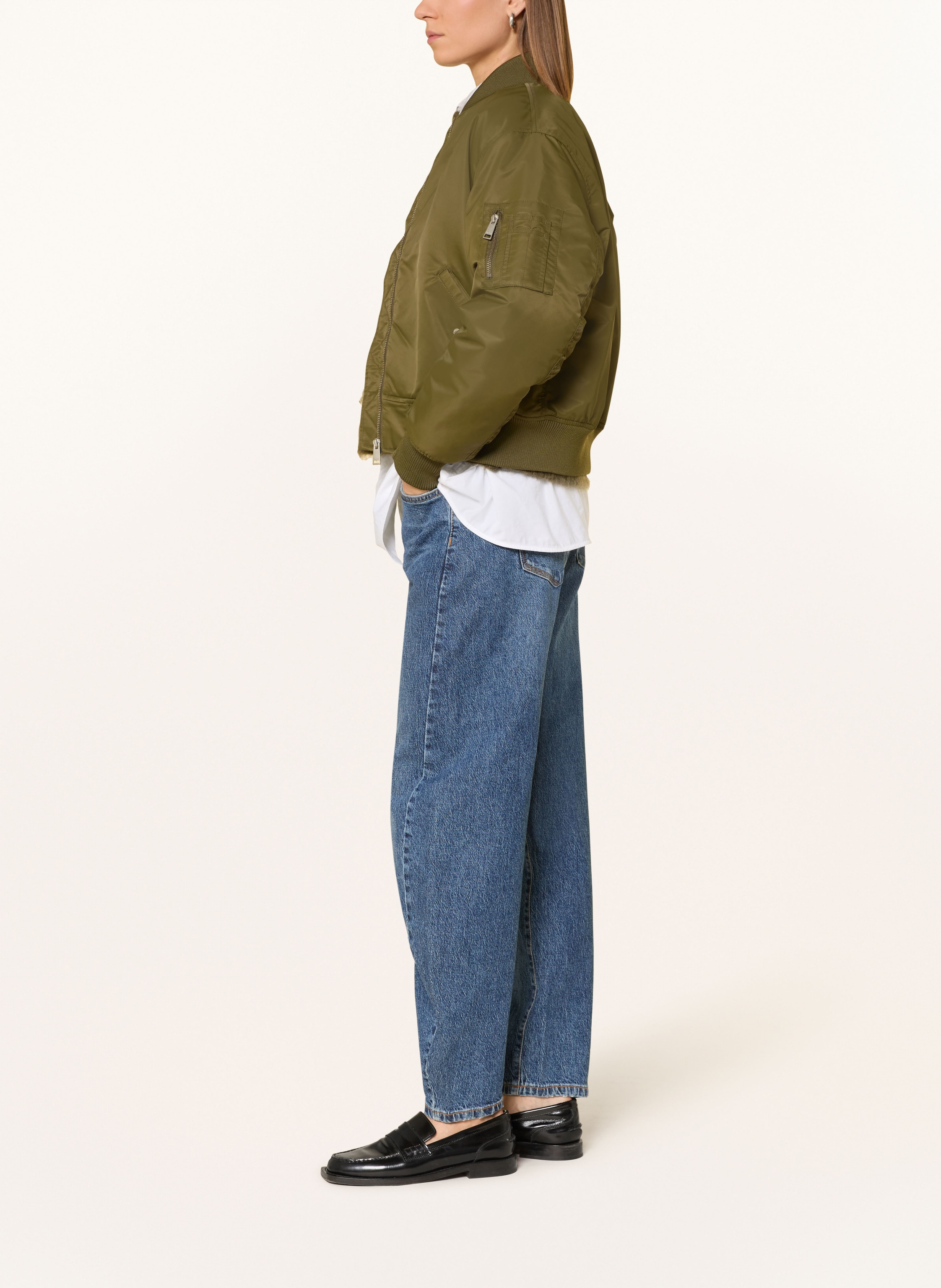 Thumbnail - Pnts Barrel Jeans The O Shape blau