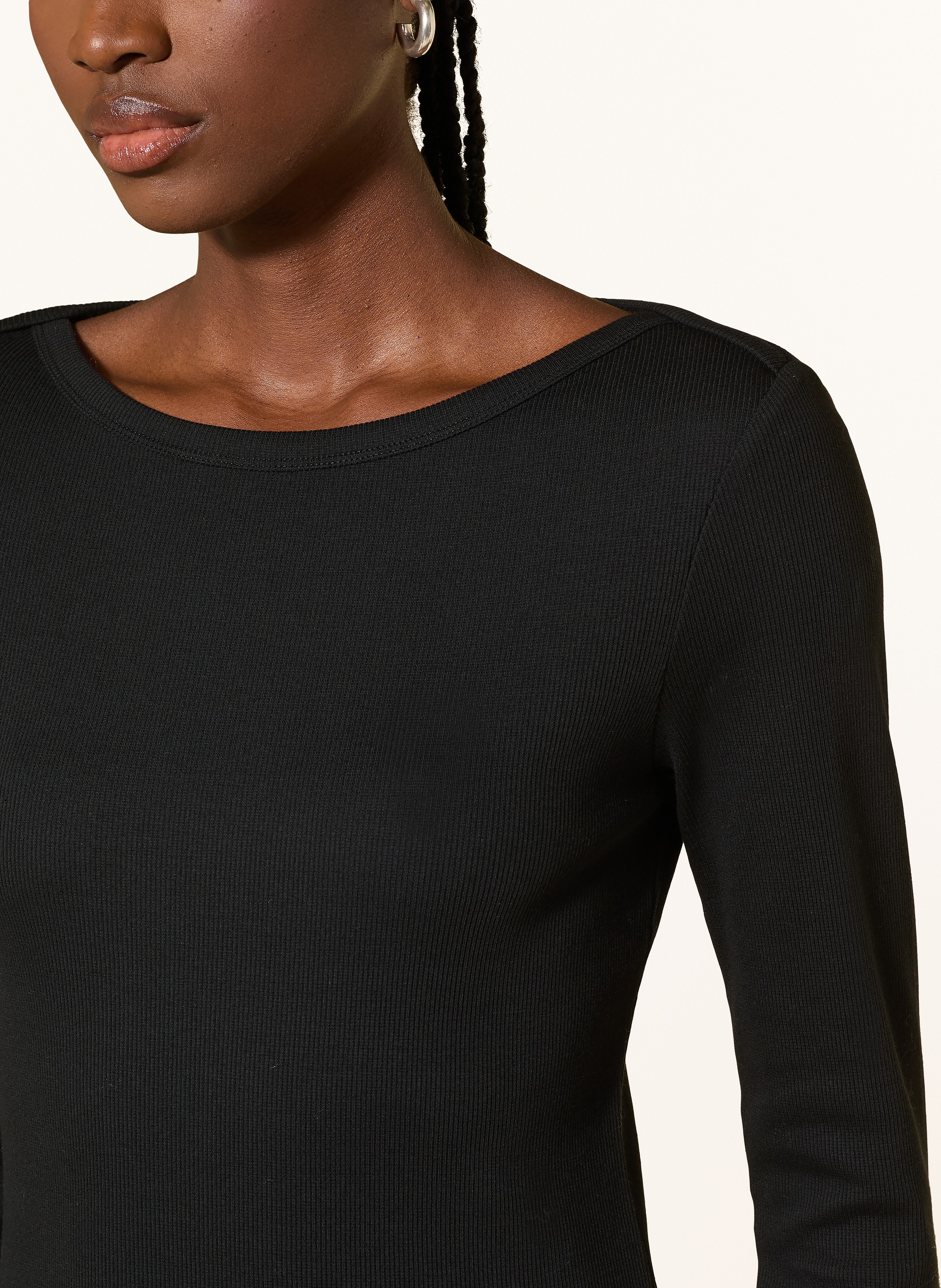 Thumbnail - Mrs & Hugs Longsleeve schwarz