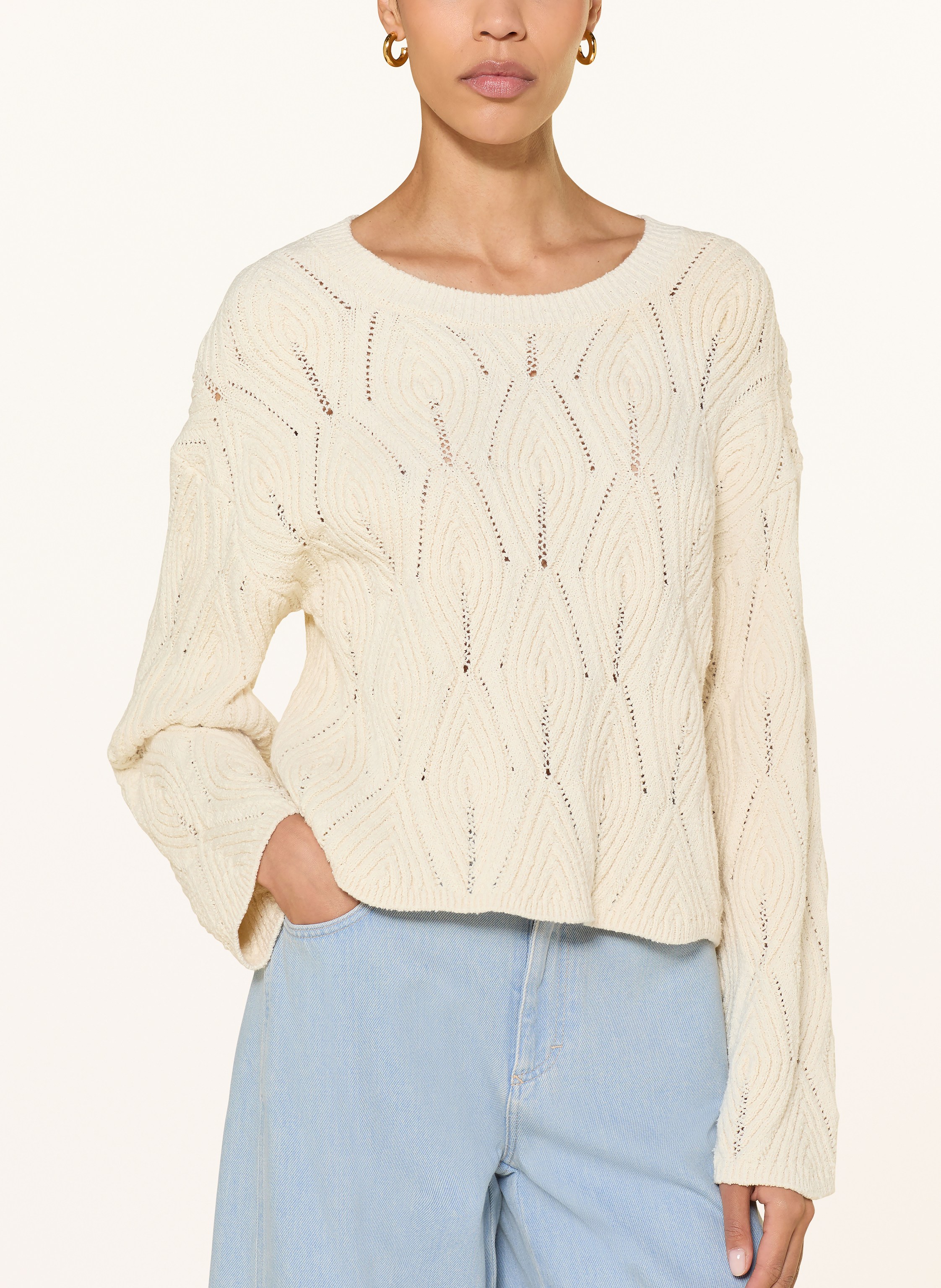 Thumbnail - Closed Pullover beige