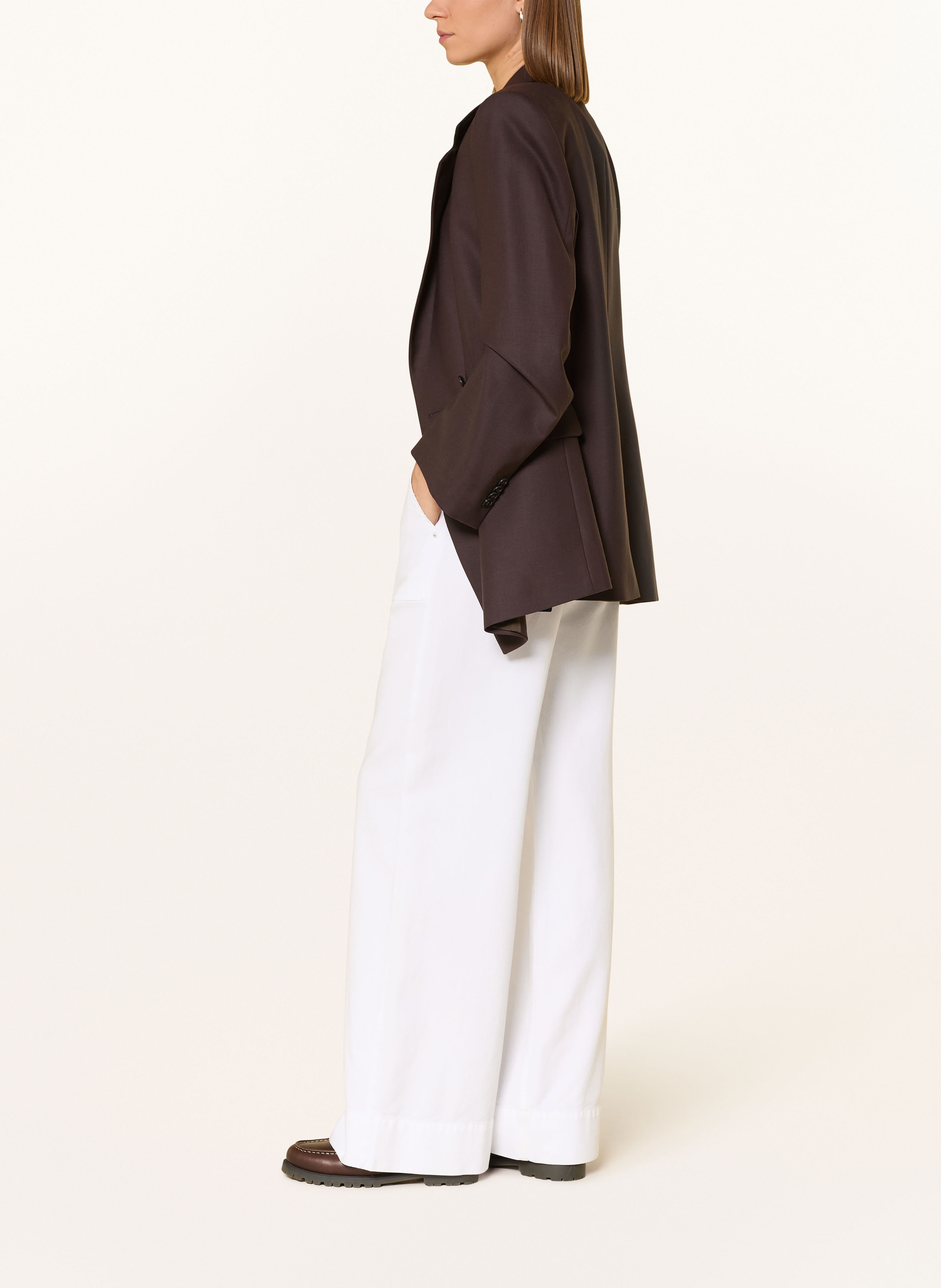 Thumbnail - Pnts Wide Leg Jeans The Raver weiss