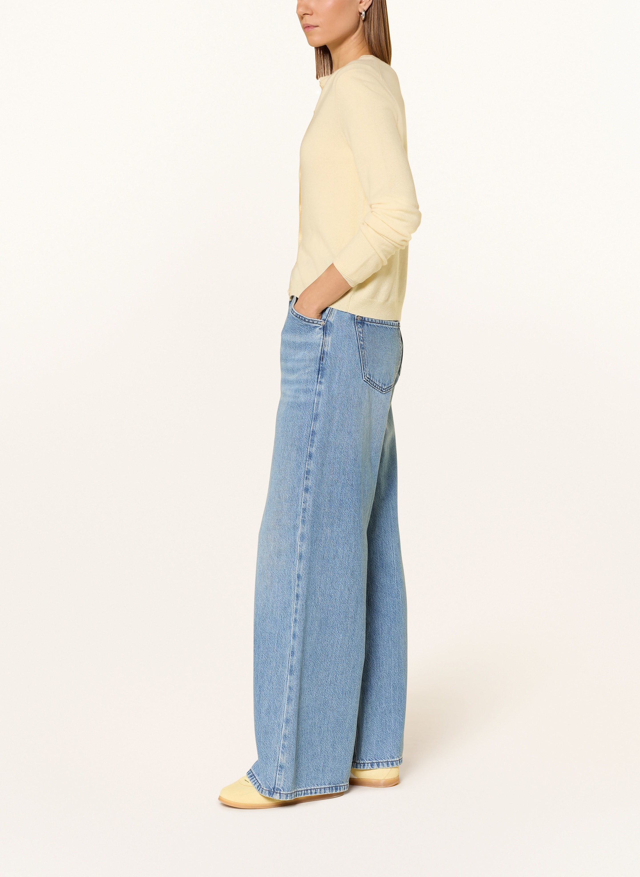 Thumbnail - Pnts Wide Leg Jeans The Raver blau
