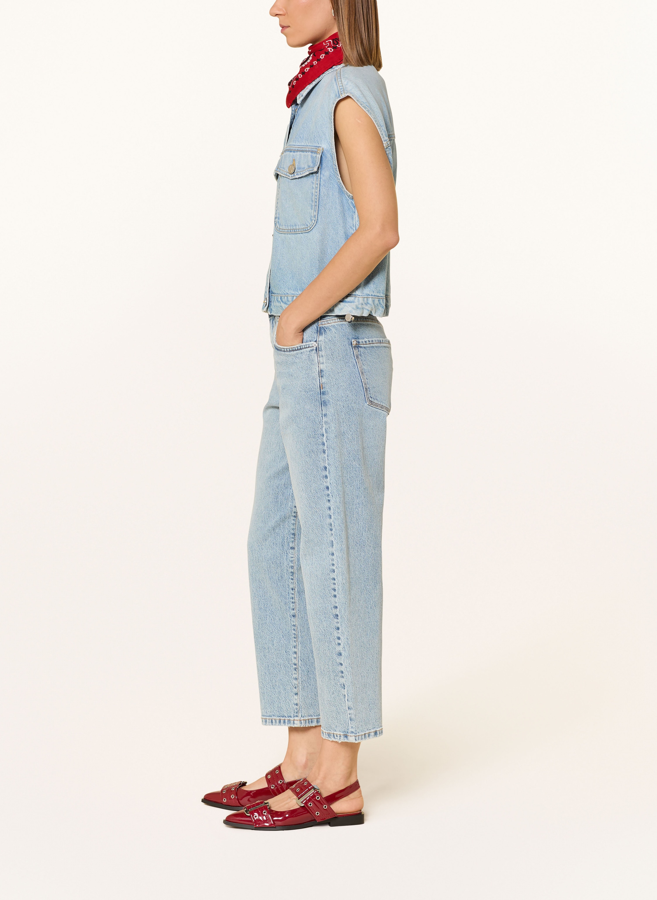 Thumbnail - Pnts 7/8-Jeans The O Shape blau