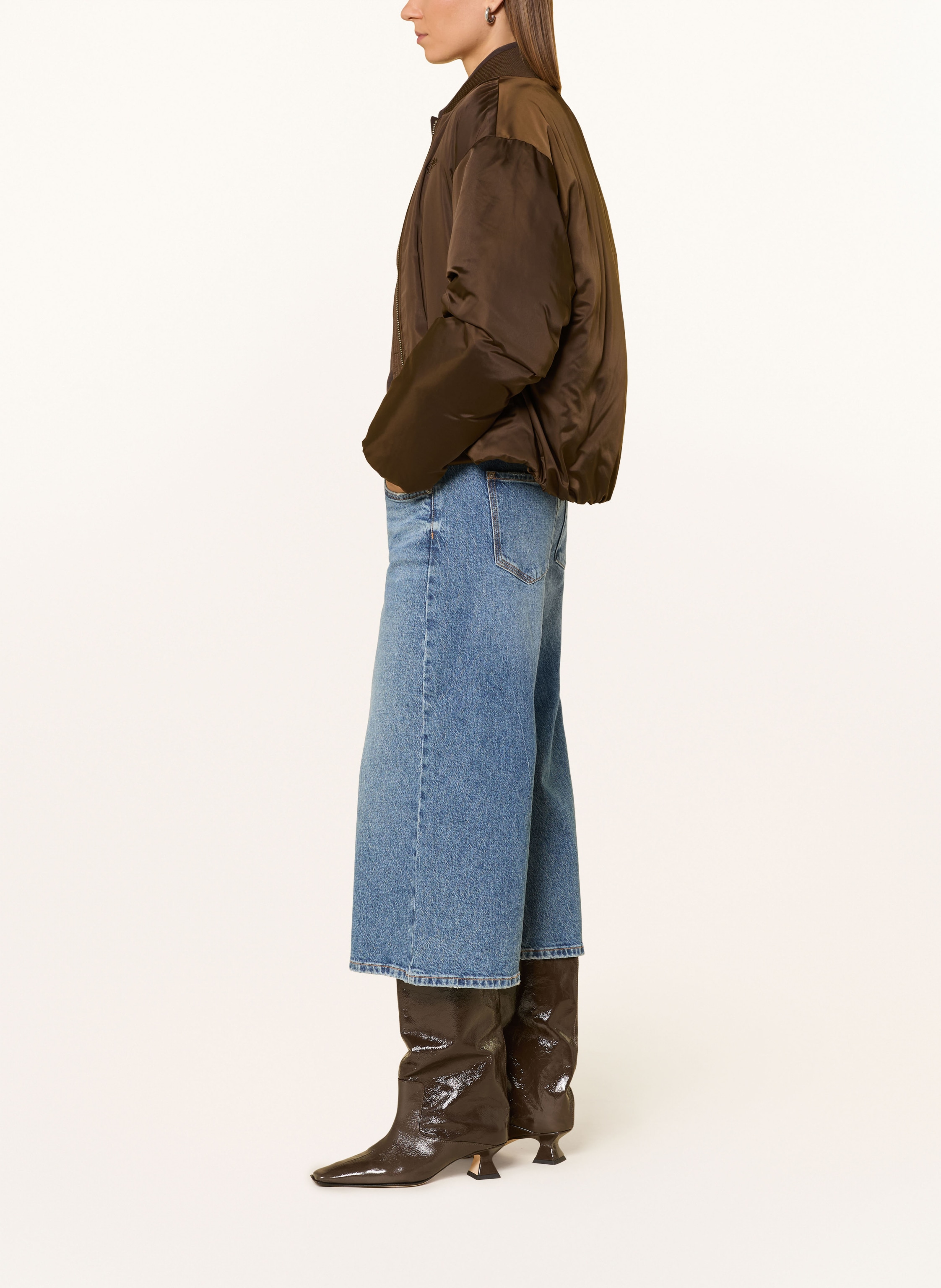 Thumbnail - Pnts Jeans-Culotte The Mini H blau