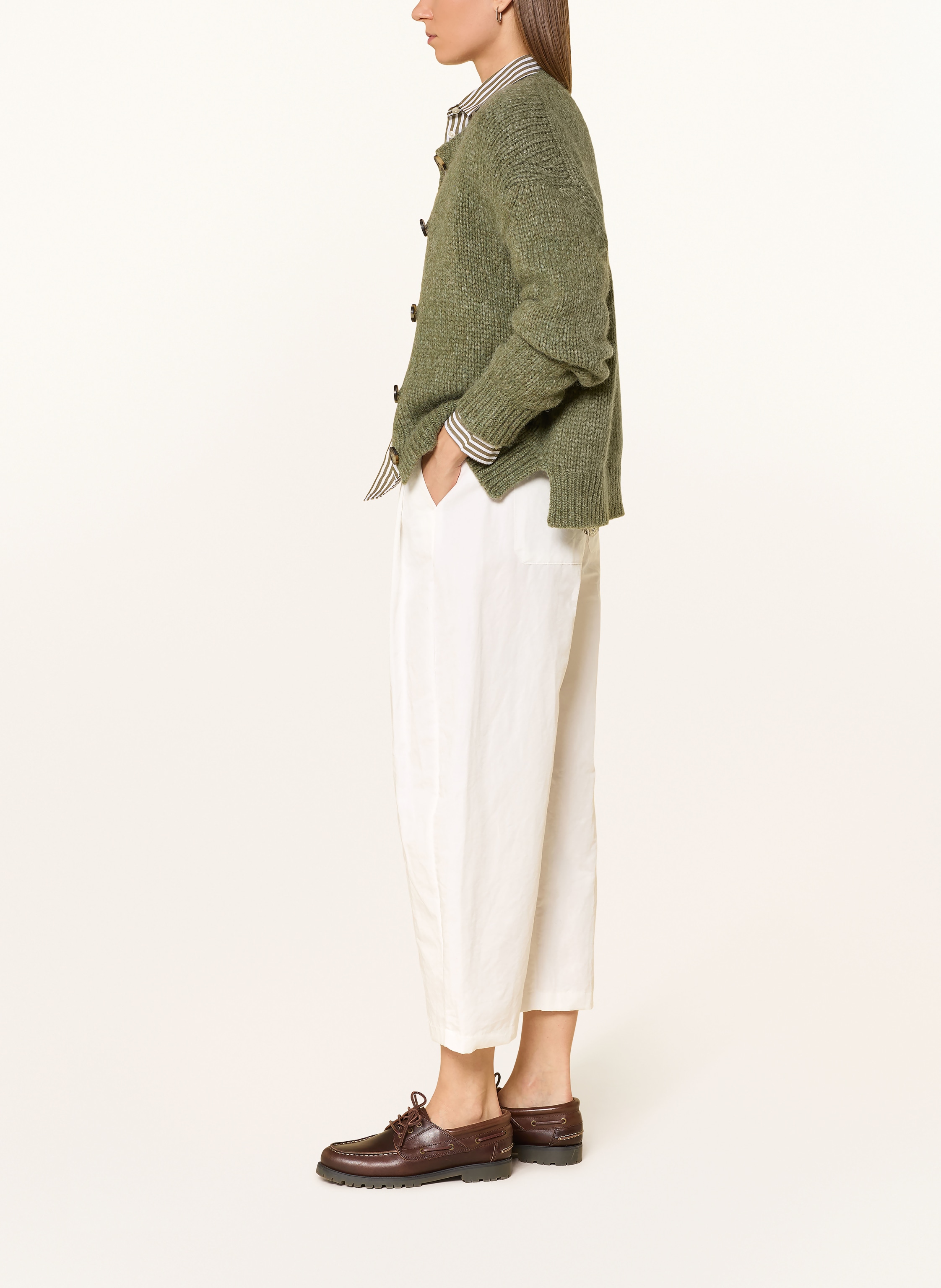 Thumbnail - Pnts 7/8-Jeans The Mini L weiss