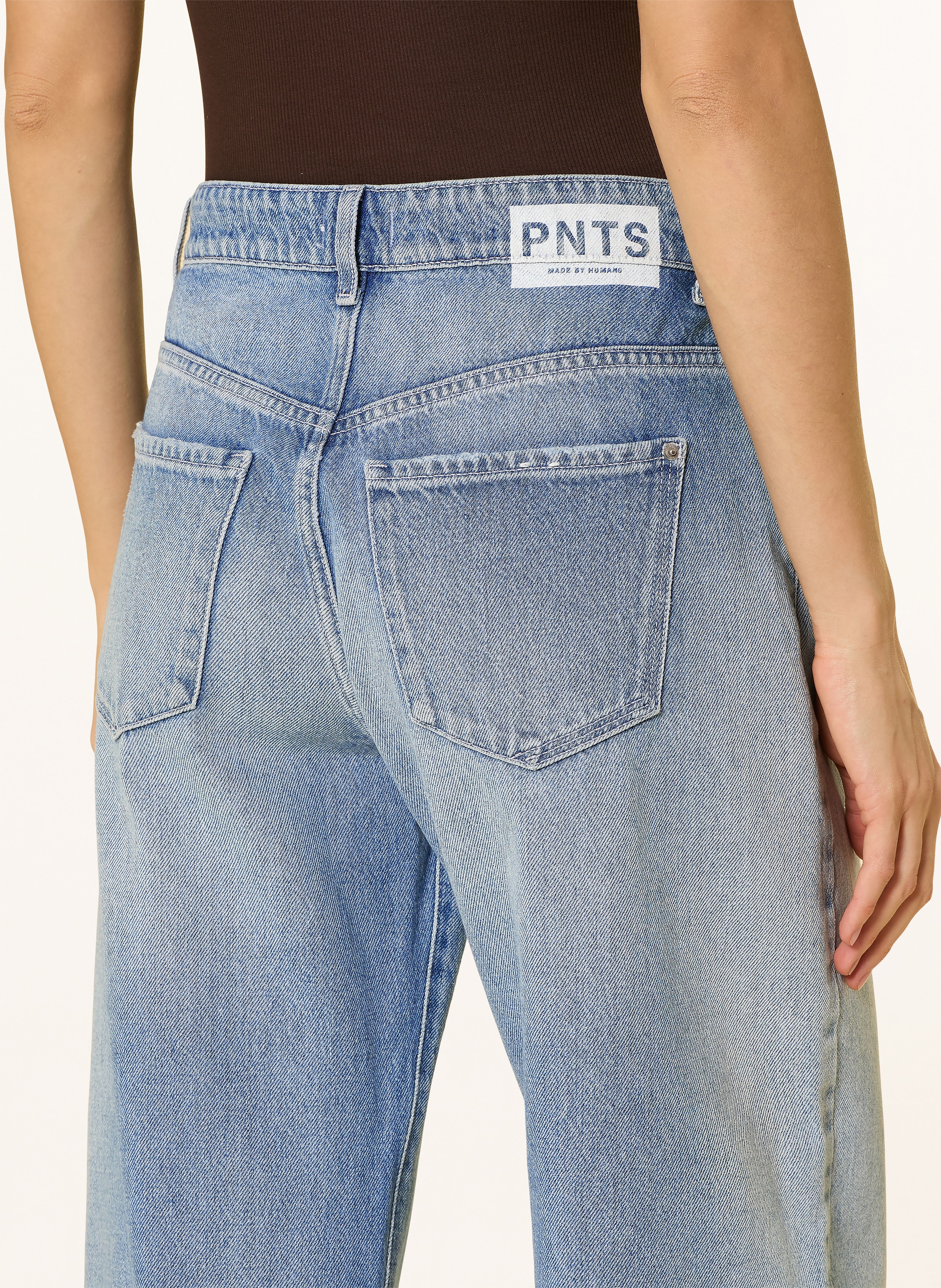 Thumbnail - Pnts Straight Jeans The Mini L blau