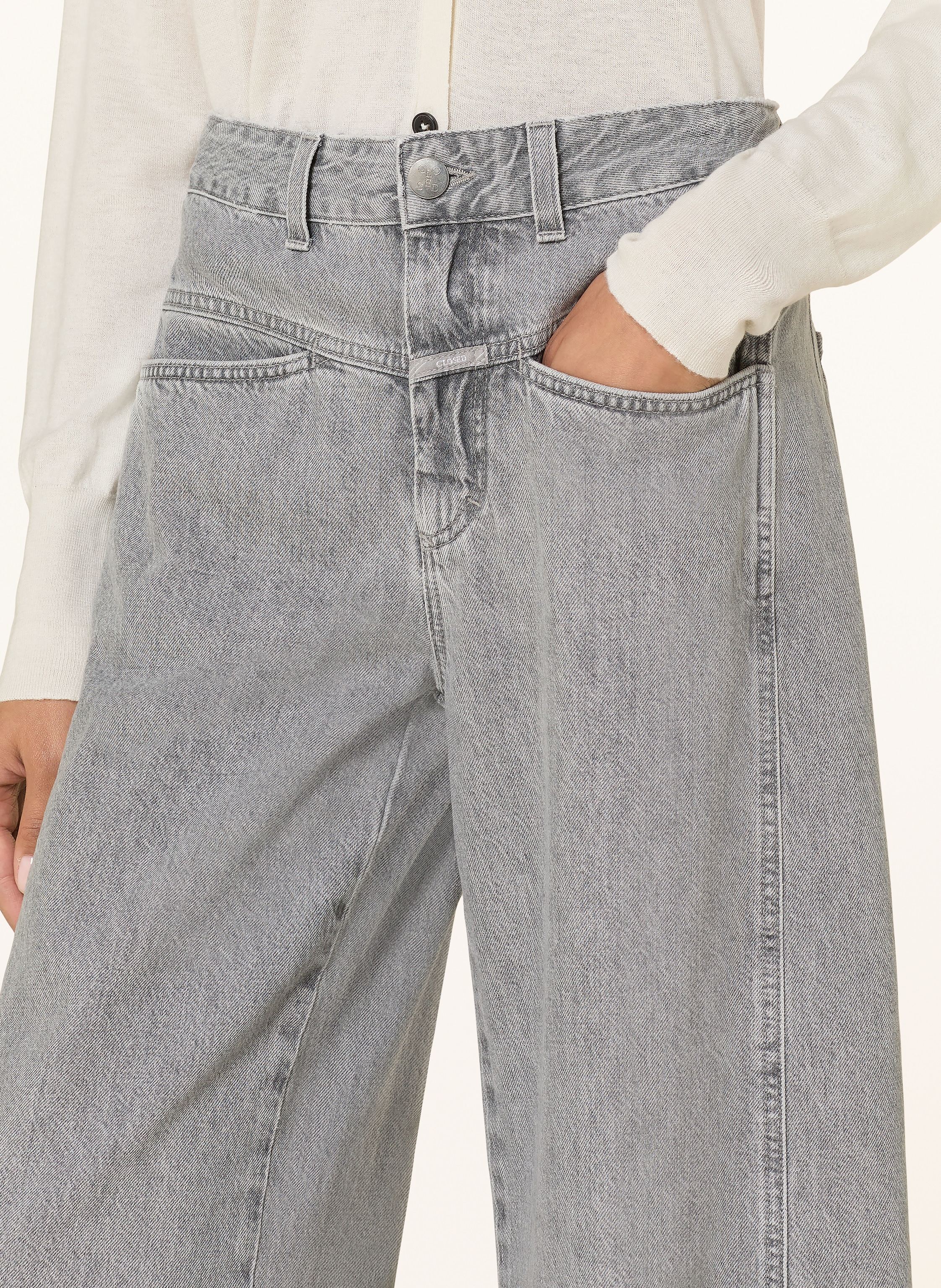 Thumbnail - Closed Barrel Jeans Tori-X grau