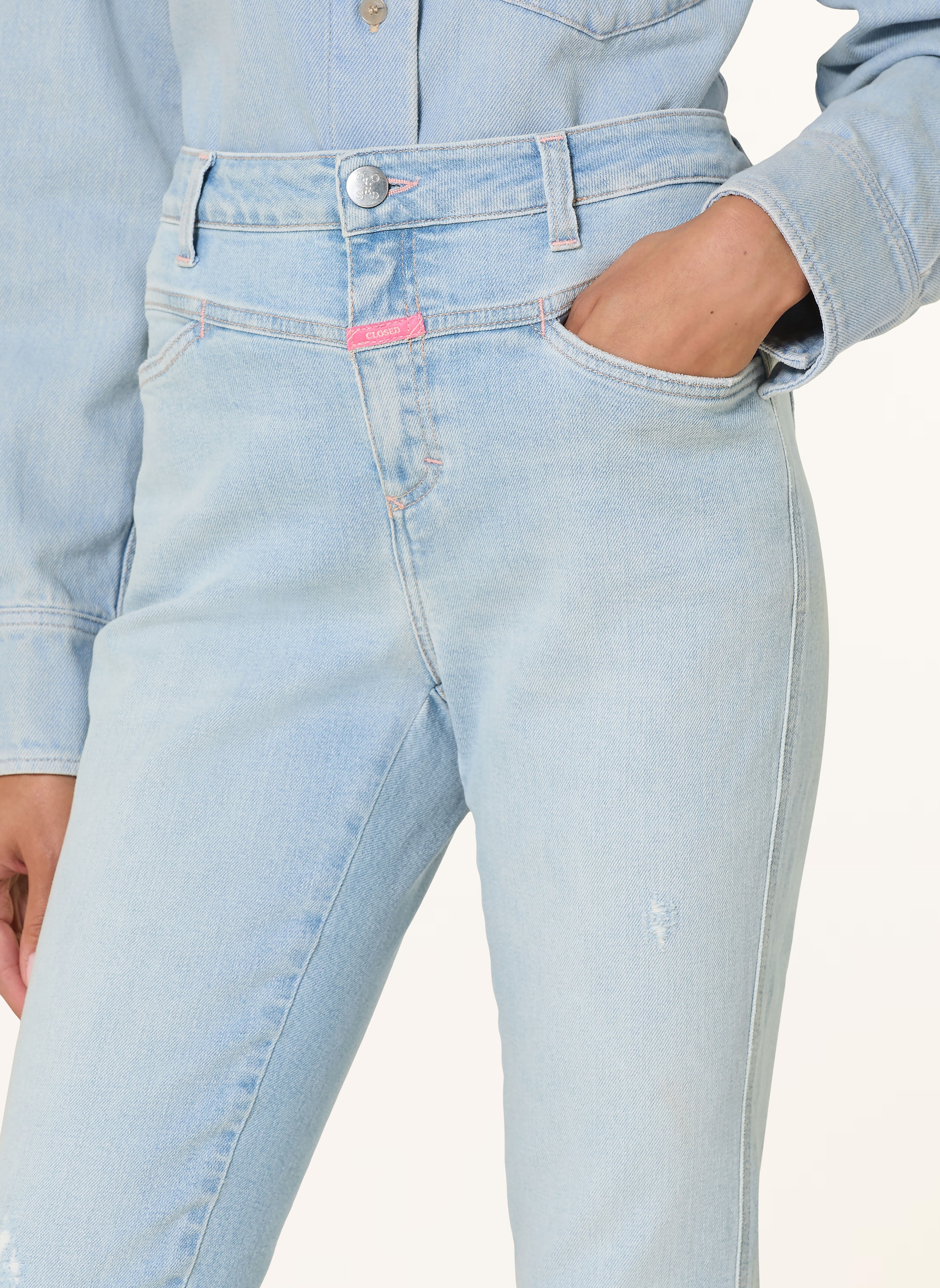 Thumbnail - Closed Skinny Jeans blau