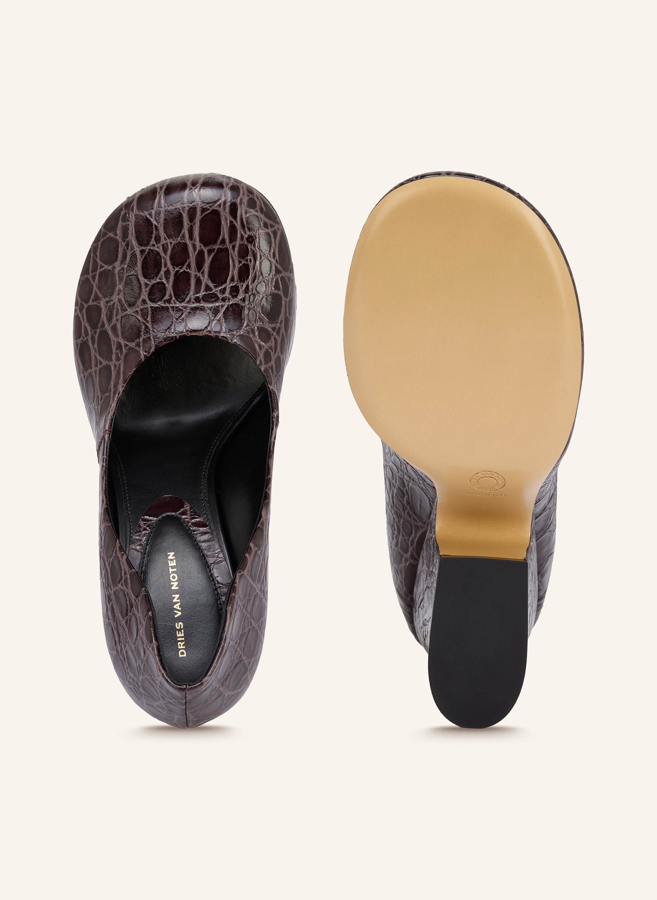 Thumbnail - Dries Van Noten Pumps lila