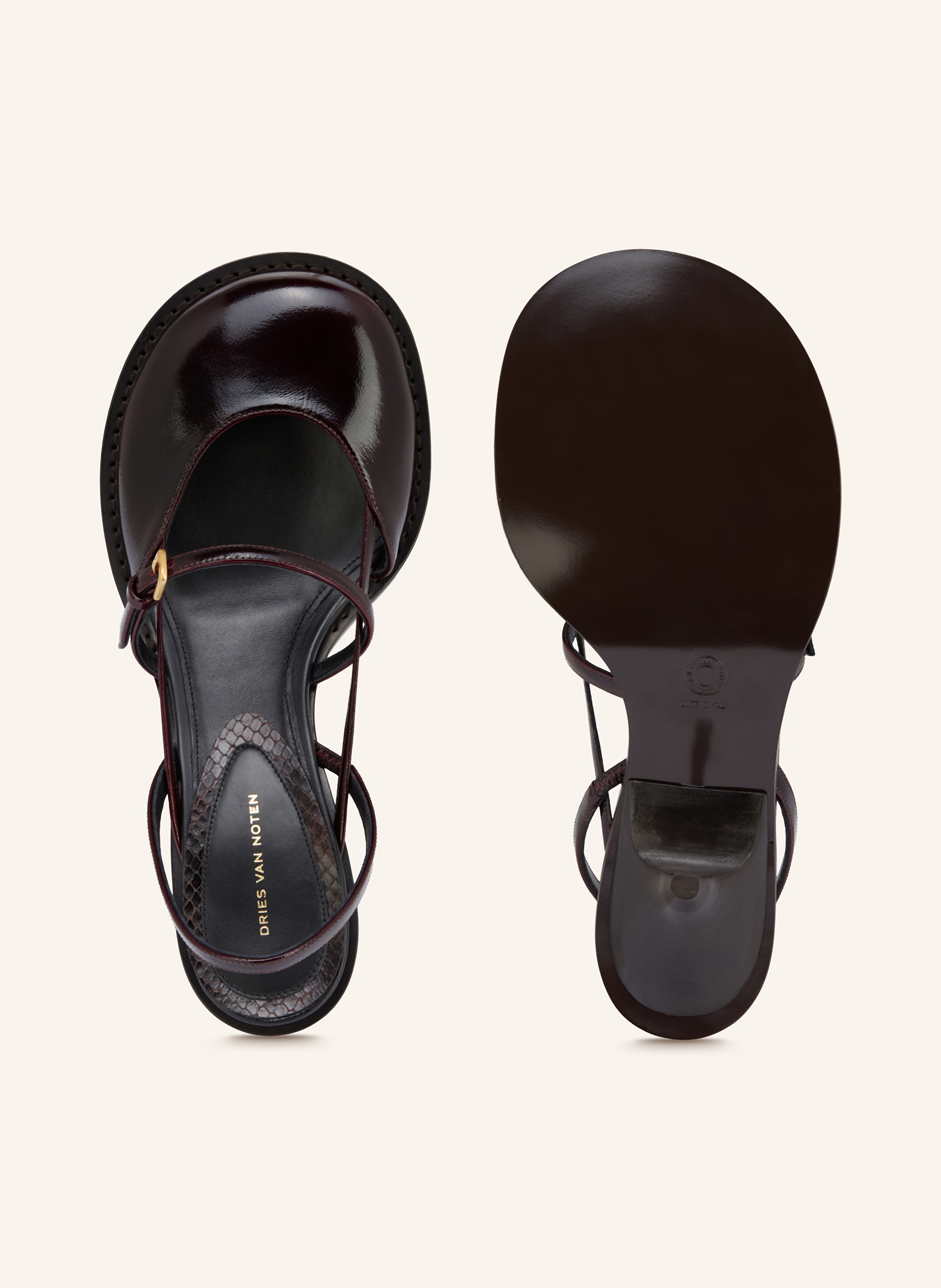 Thumbnail - Dries Van Noten Slingpumps rot