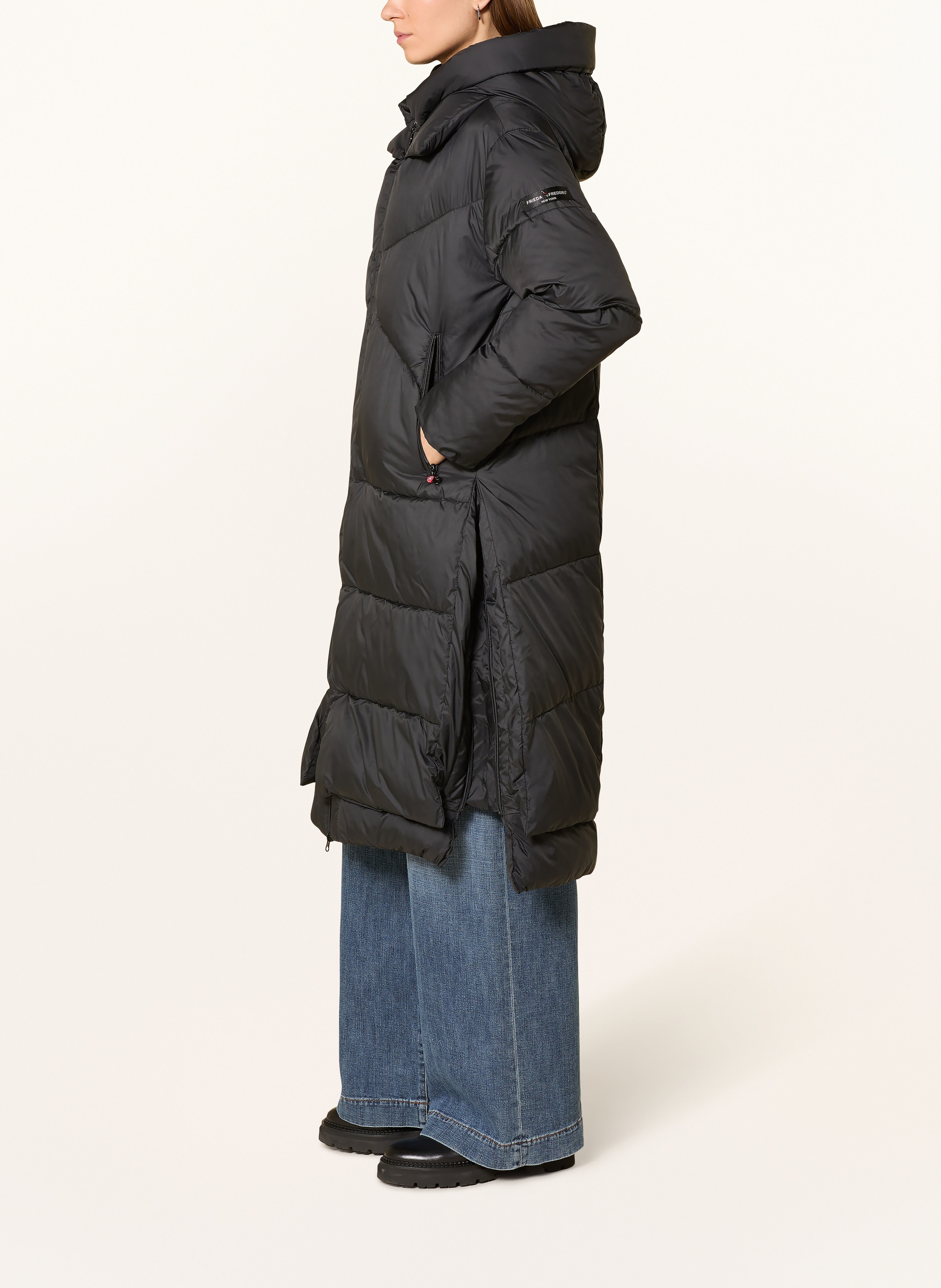 Thumbnail - Frieda & Freddies Steppmantel Storm Hero schwarz