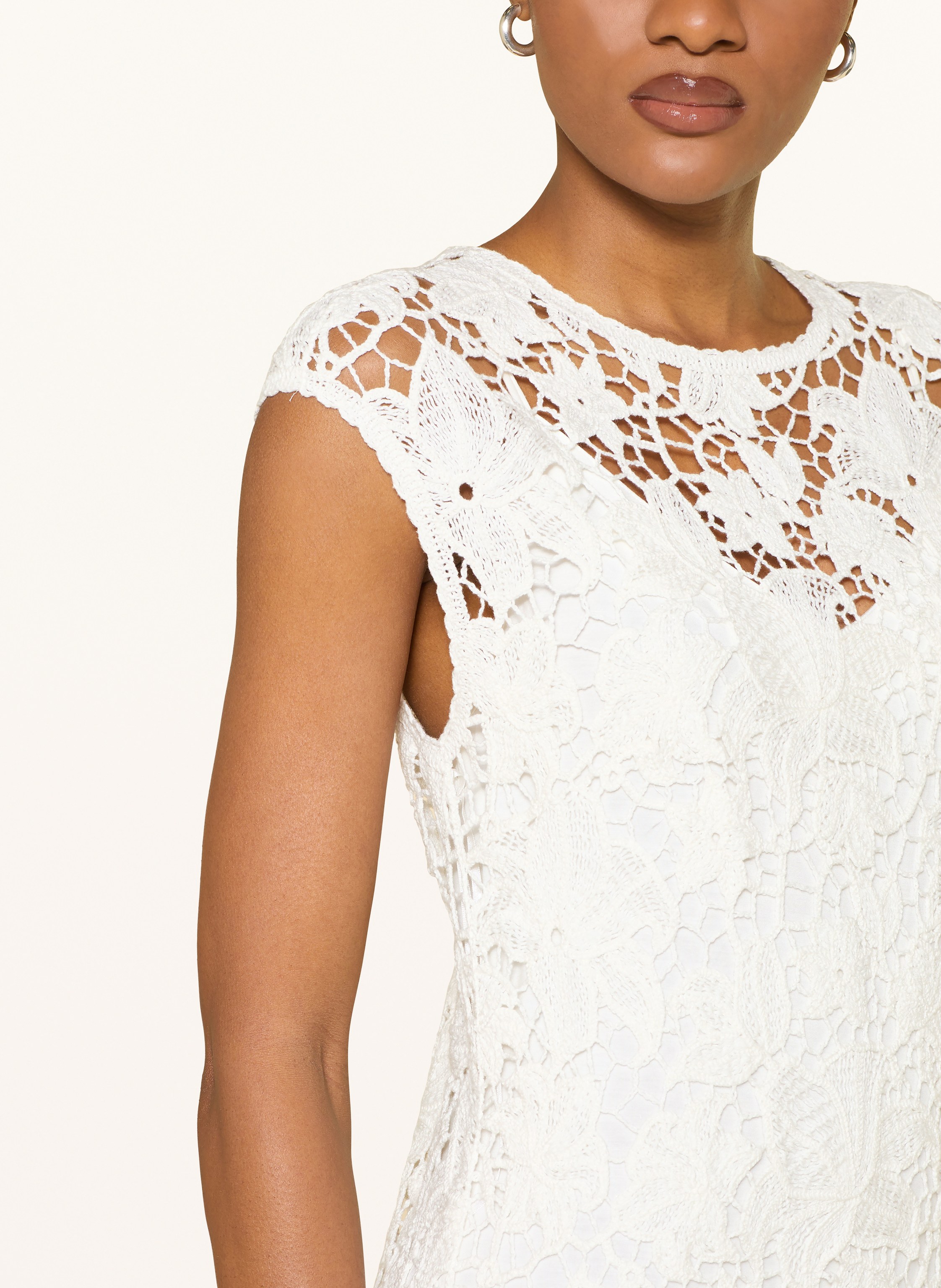 Thumbnail - Ted Baker Häkelkleid Zinha weiss