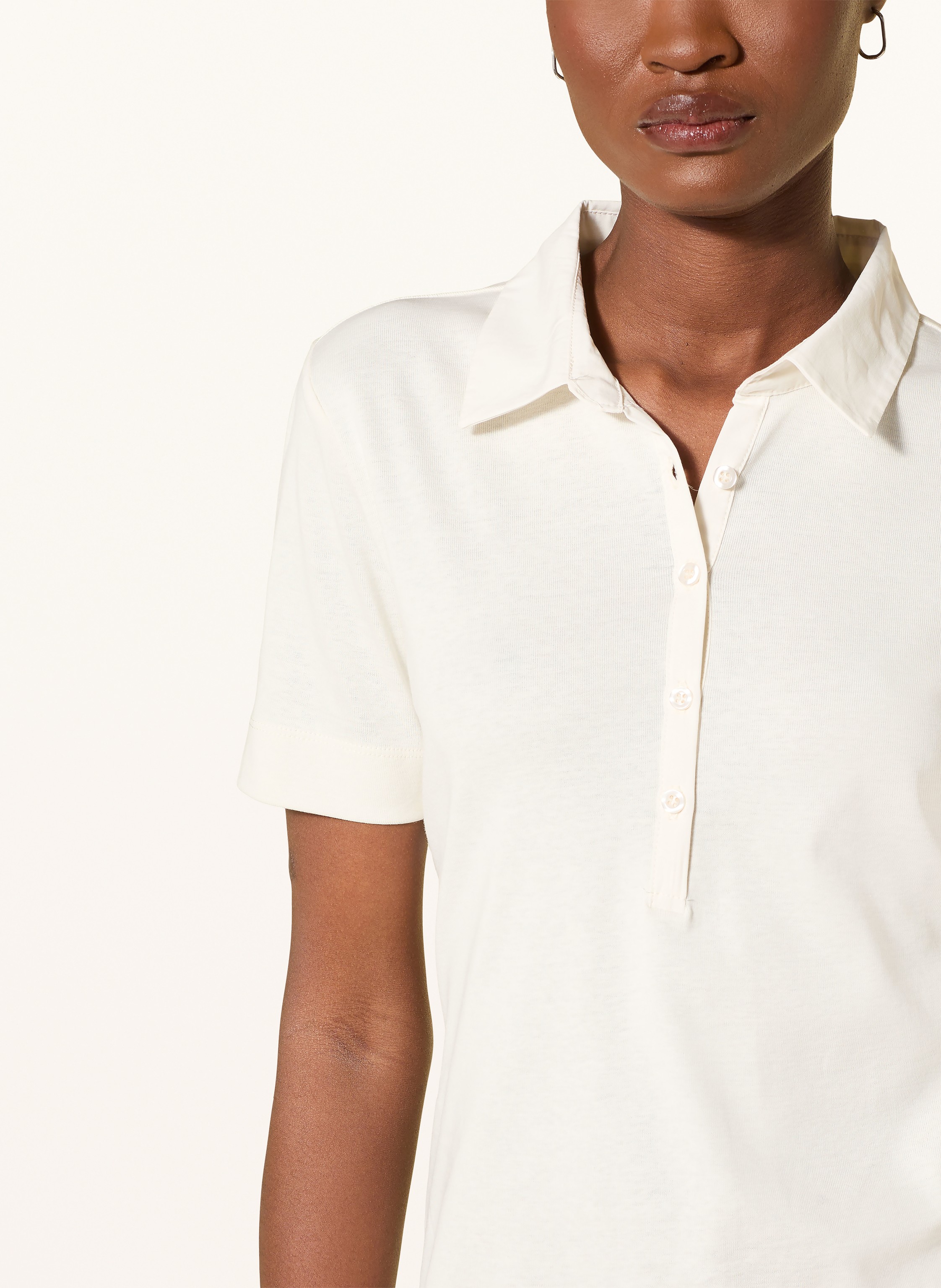 Thumbnail - Darling Harbour Jersey-Poloshirt weiss
