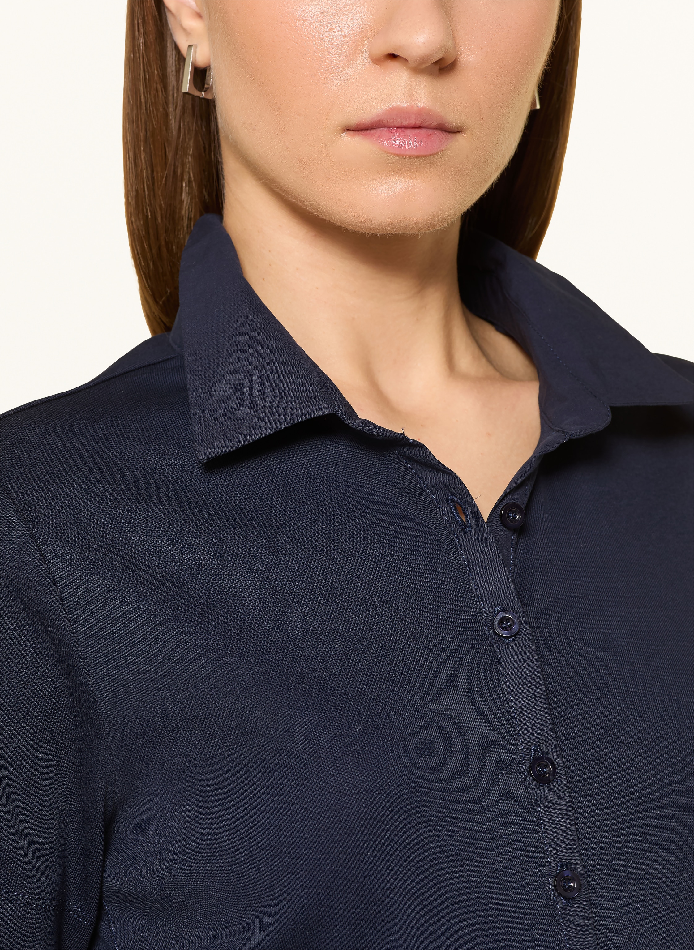 Thumbnail - Darling Harbour Jersey-Poloshirt blau