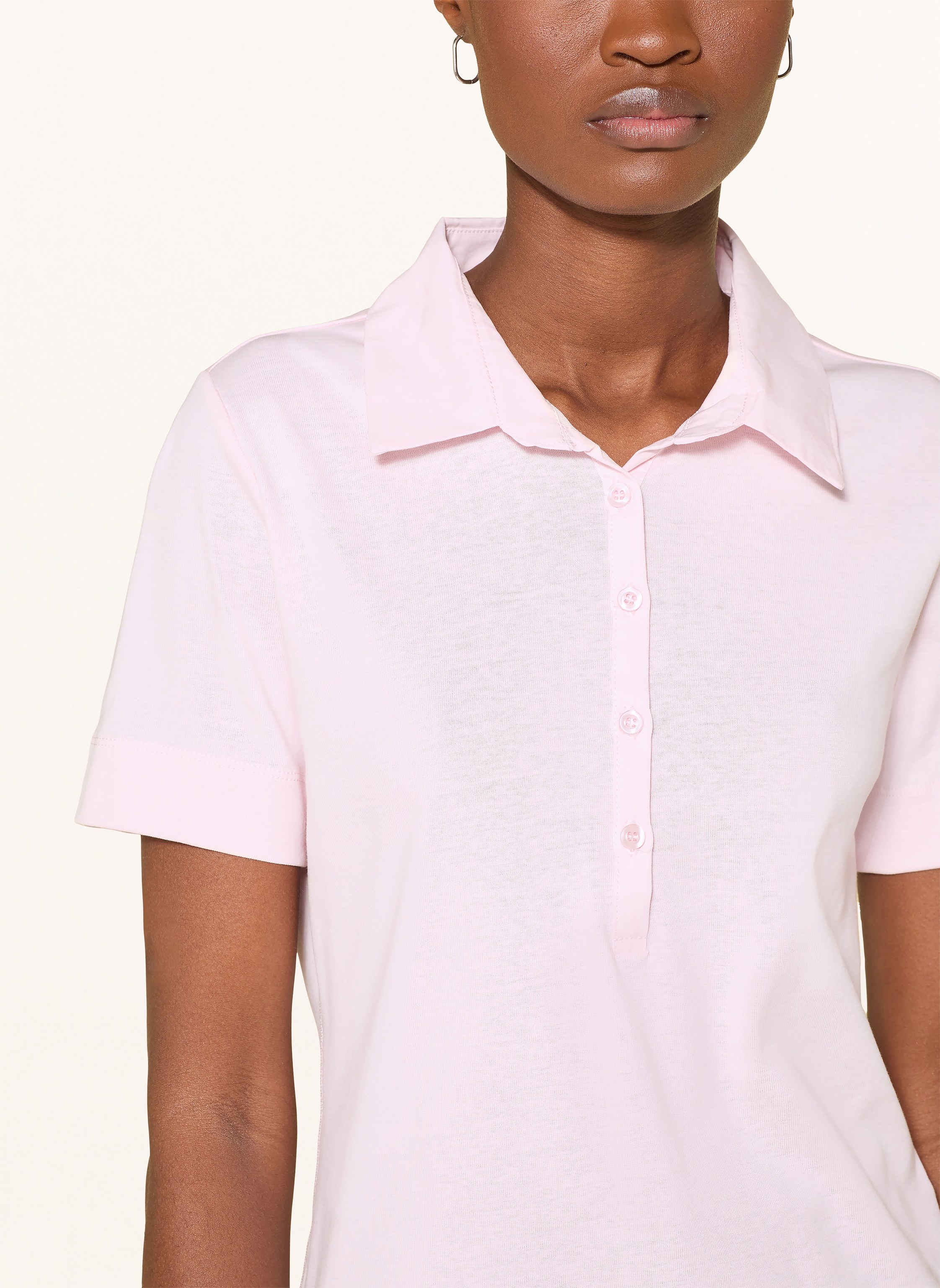 Thumbnail - Darling Harbour Jersey-Poloshirt rosa
