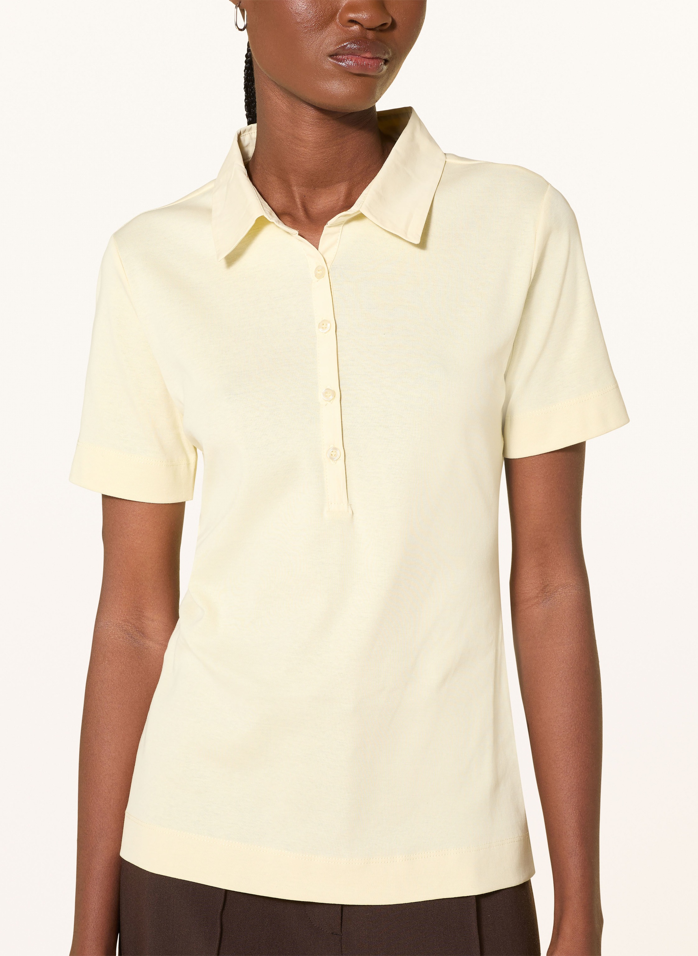 Thumbnail - Darling Harbour Jersey-Poloshirt gelb