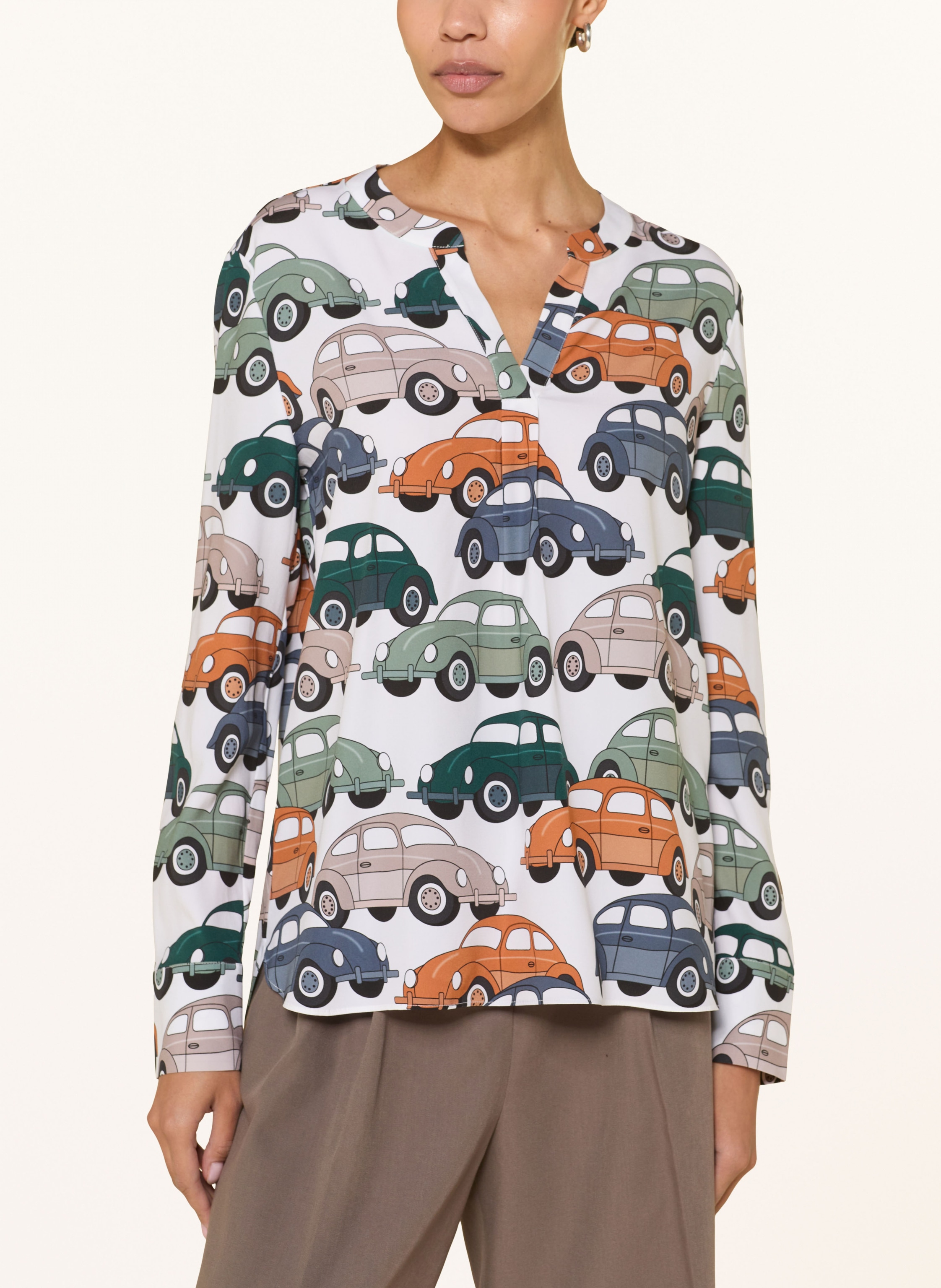 Thumbnail - Herzen's Angelegenheit Blusenshirt Aus Seide rosa