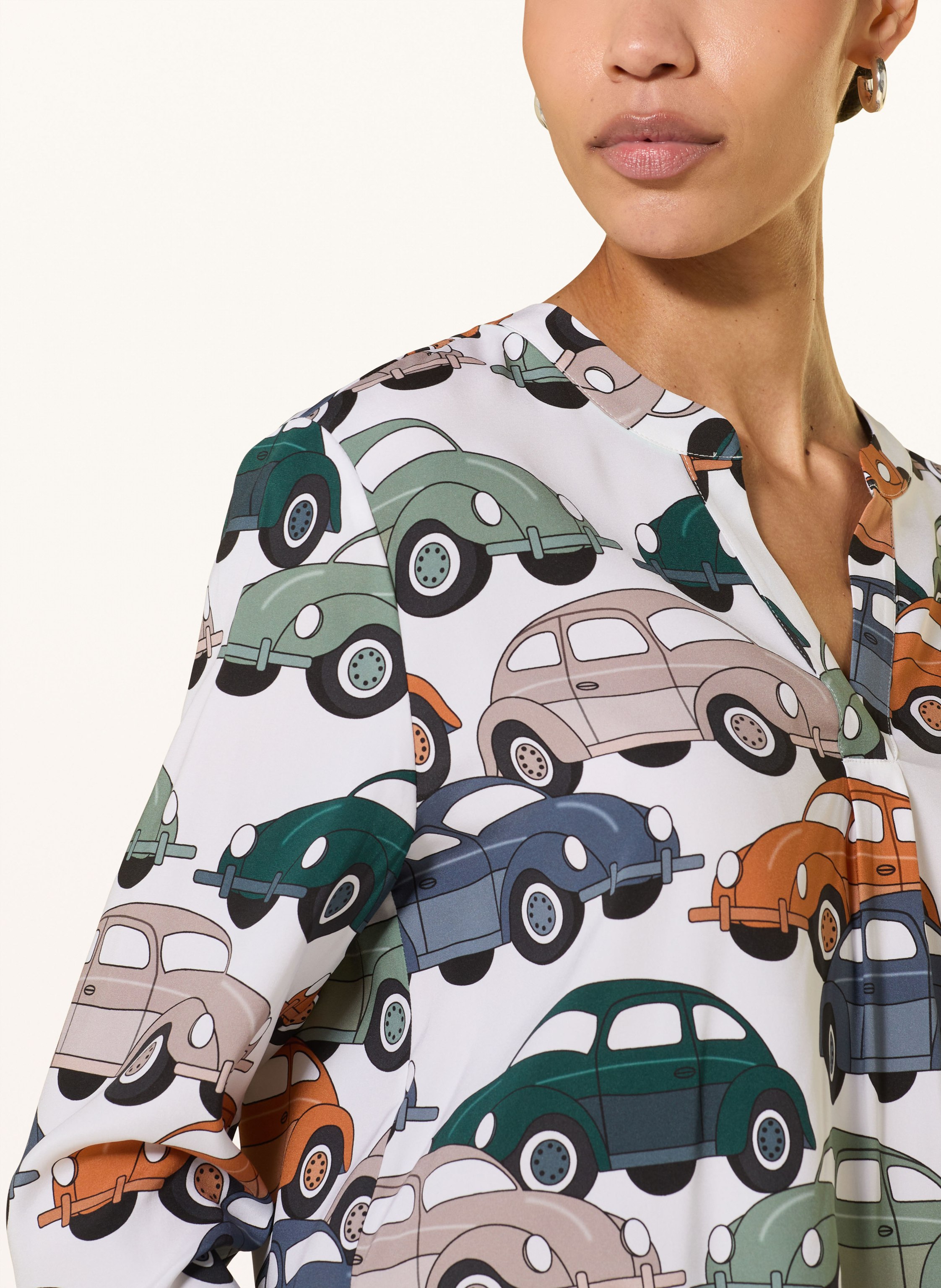 Thumbnail - Herzen's Angelegenheit Blusenshirt Aus Seide rosa