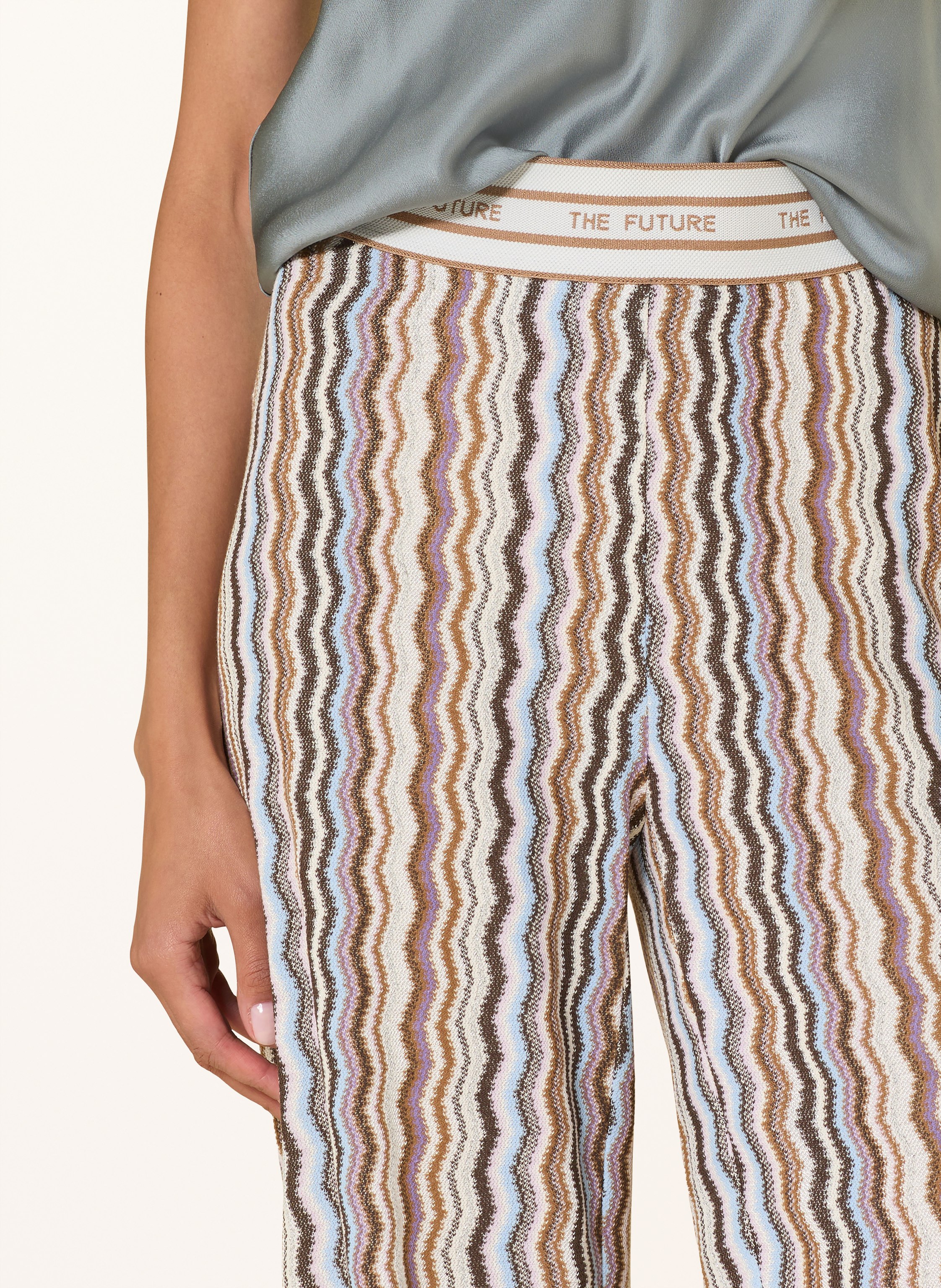 Thumbnail - Cambio Hose Allison Mit Glitzergarn lila