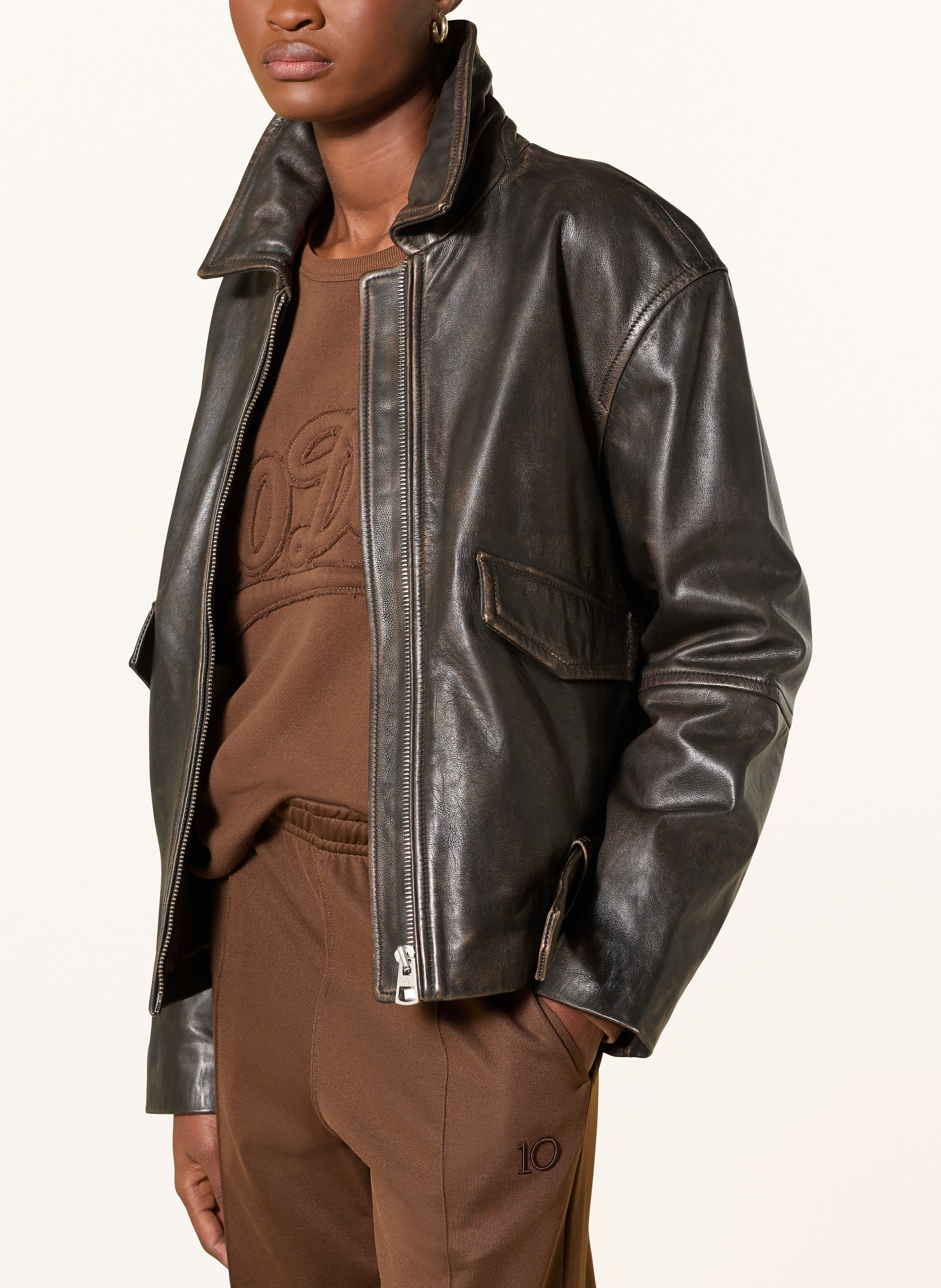 Thumbnail - 10days Sweatshirt braun