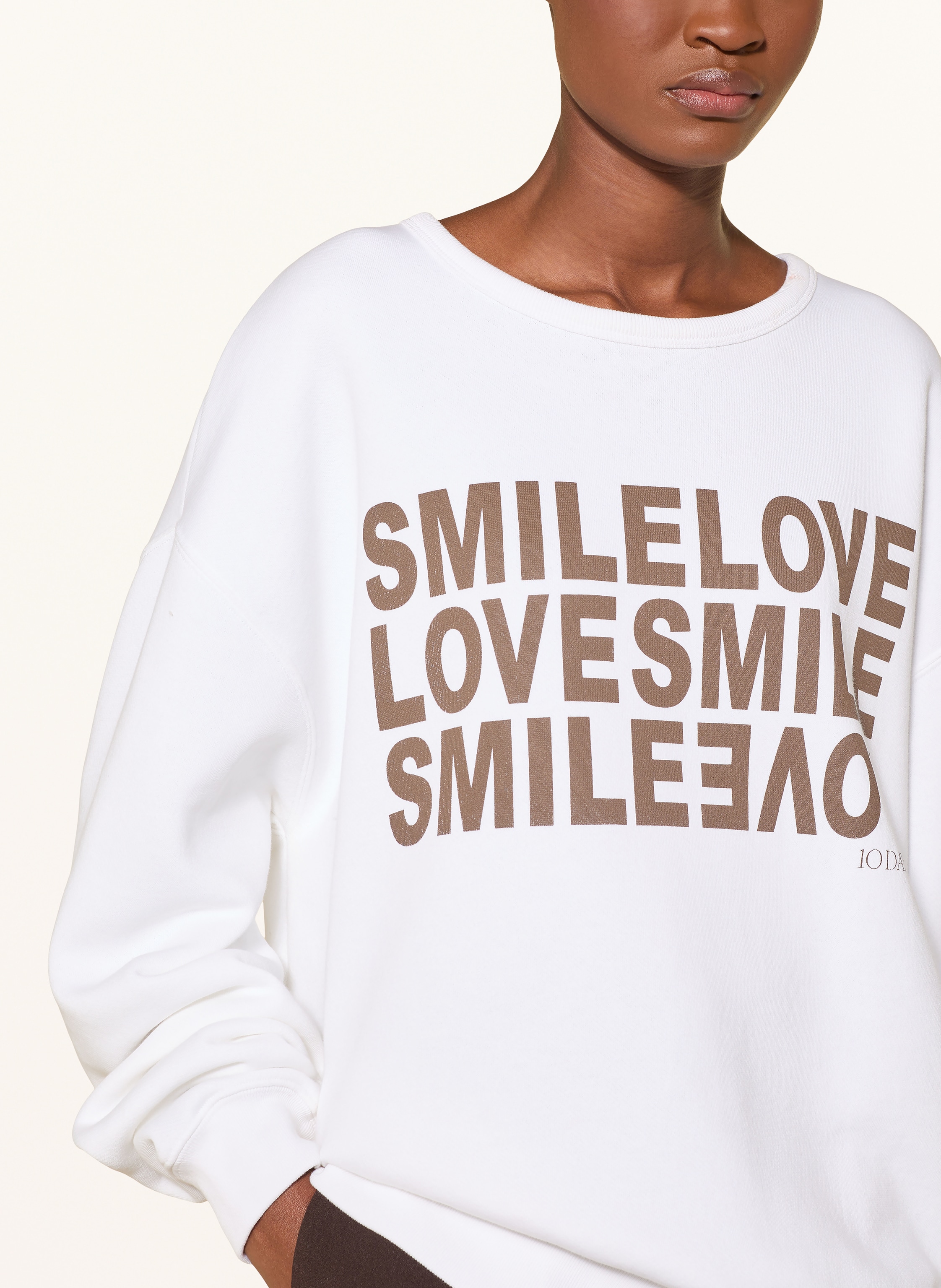 Thumbnail - 10days Sweatshirt weiss