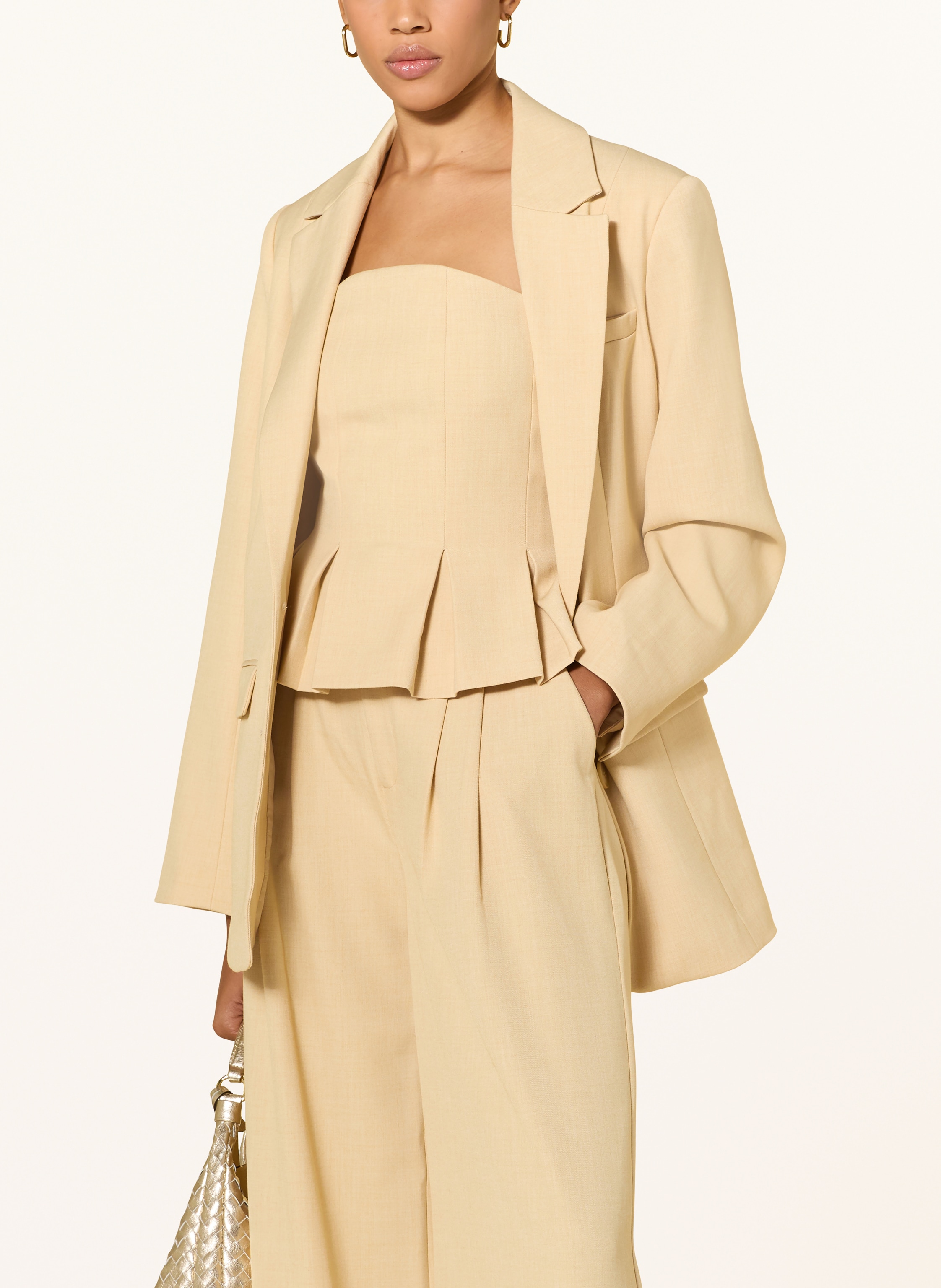 Thumbnail - Gestuz Off-Shoulder-Bluse Gzstacy gelb