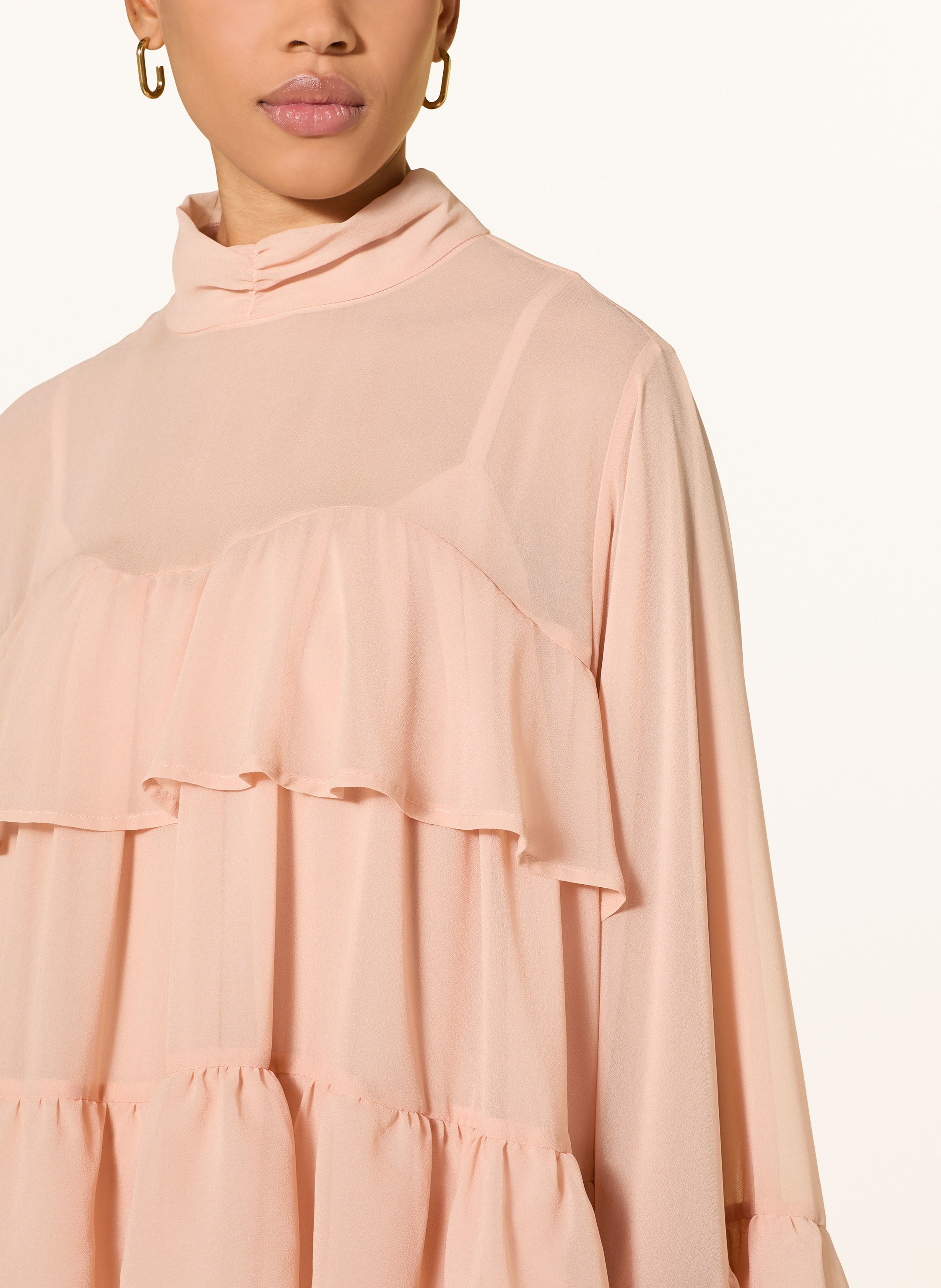 Thumbnail - Gestuz Kleid Gzchiffany Mit Volants rosa