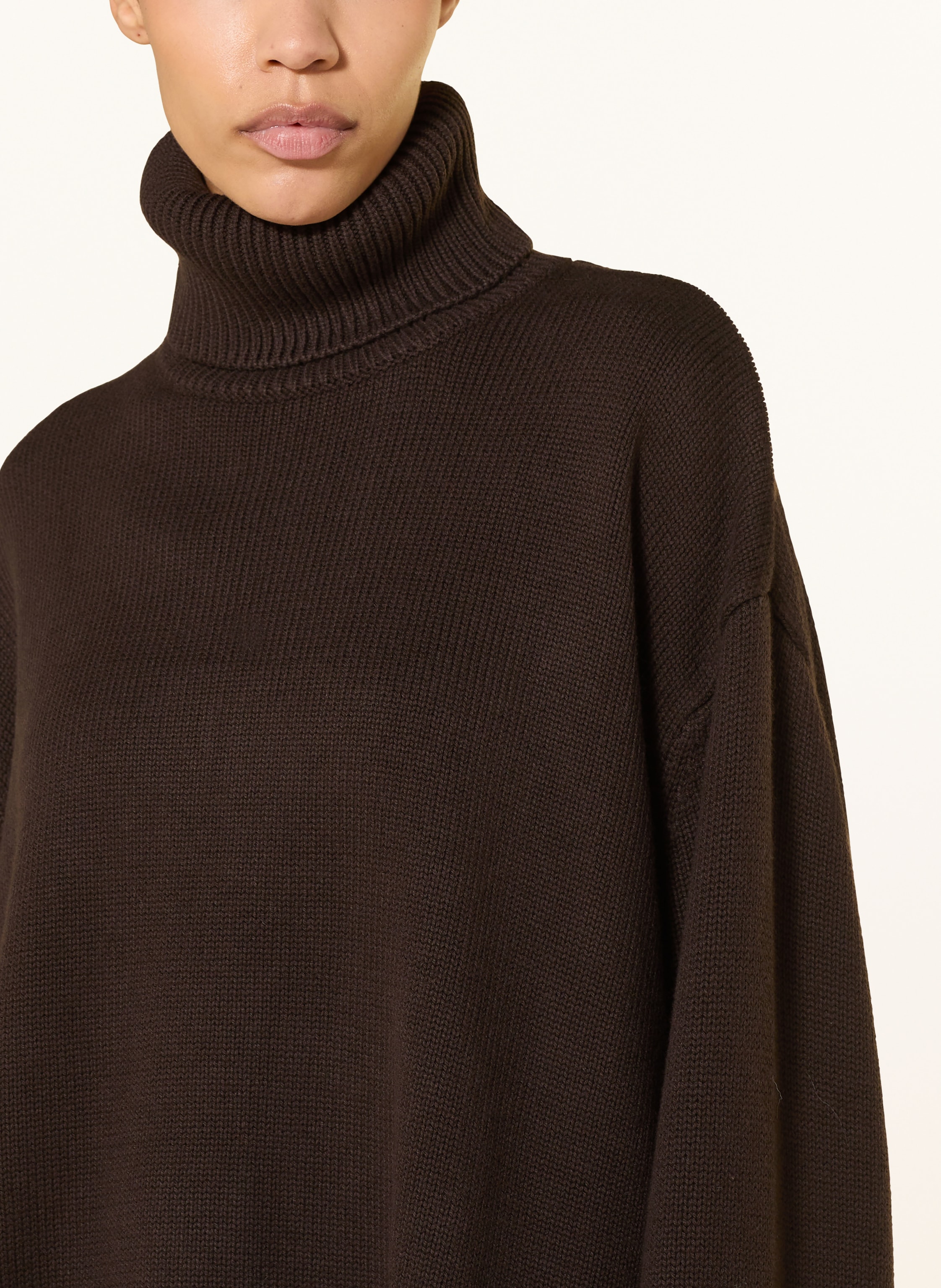 Thumbnail - The Frankie Shop Rollkragenpullover Rhea braun